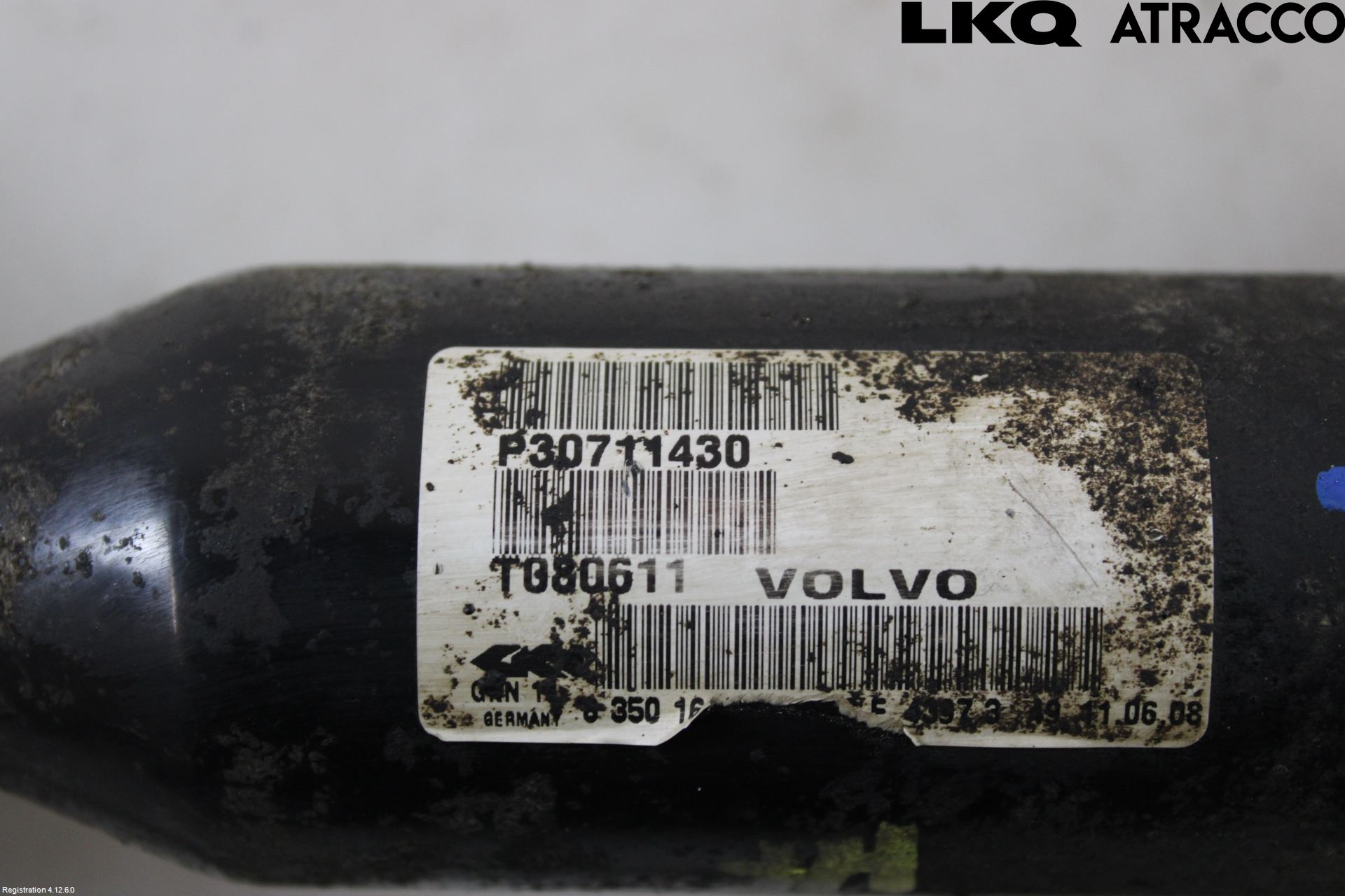 Volvo XC70 08-13 Drivaksel Foran Kompl Høyre