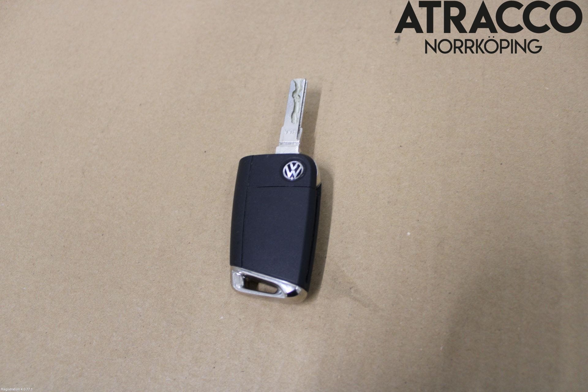 Volkswagen VW GOLF / E-GOLF VII 13-20 Nøkkel Fjernkontroll -Alarm
