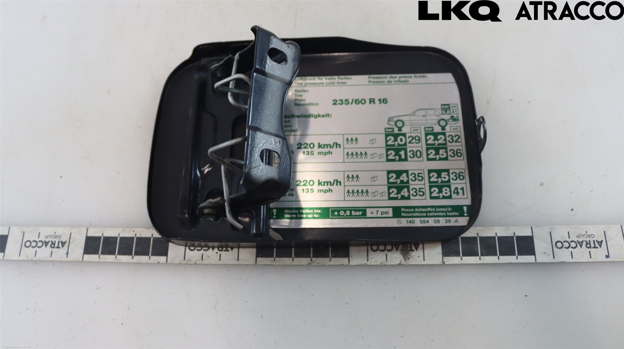 Mercedes-Benz MB S/CL-KLASS (W140) 91-98 Drivstoff Tankluke