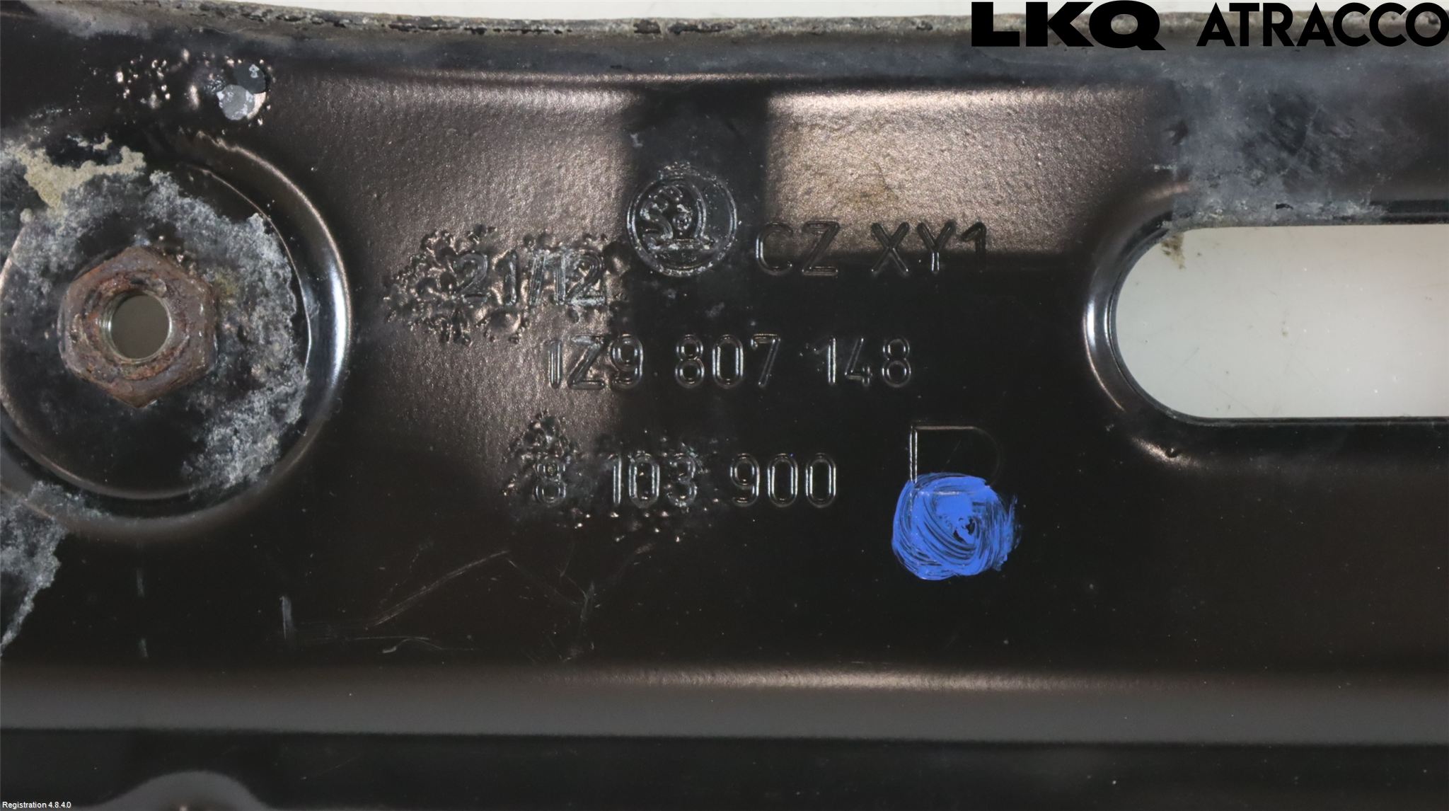 Skoda OCTAVIA (1Z) 05-13 Støtfangerfeste Bak Høyre