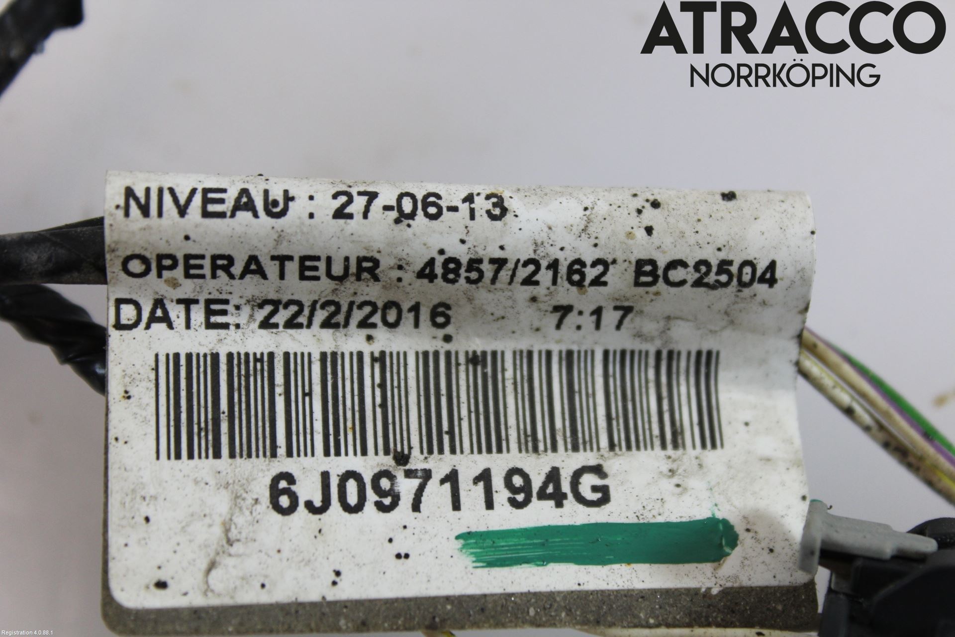 Seat IBIZA IV 08-16 Sensor Ryggesensor