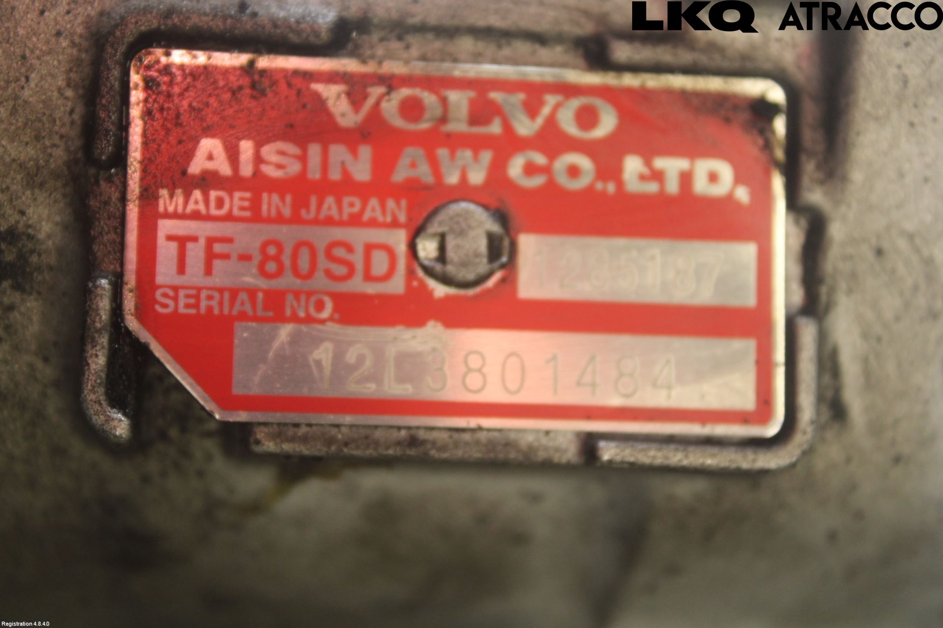 Volvo V40 12-19 Gearkasse Automat