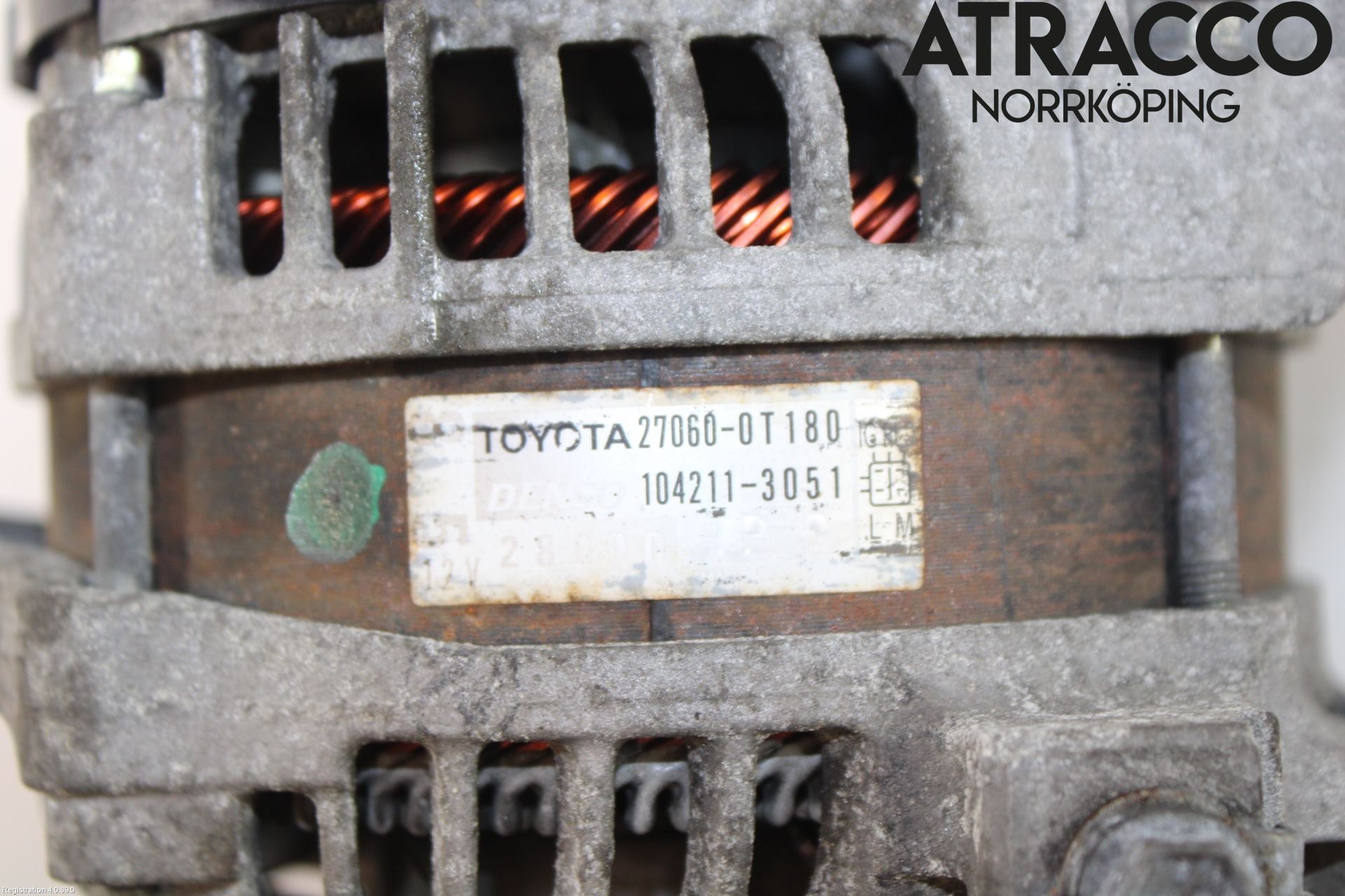 Toyota VERSO 09-18 Dynamo