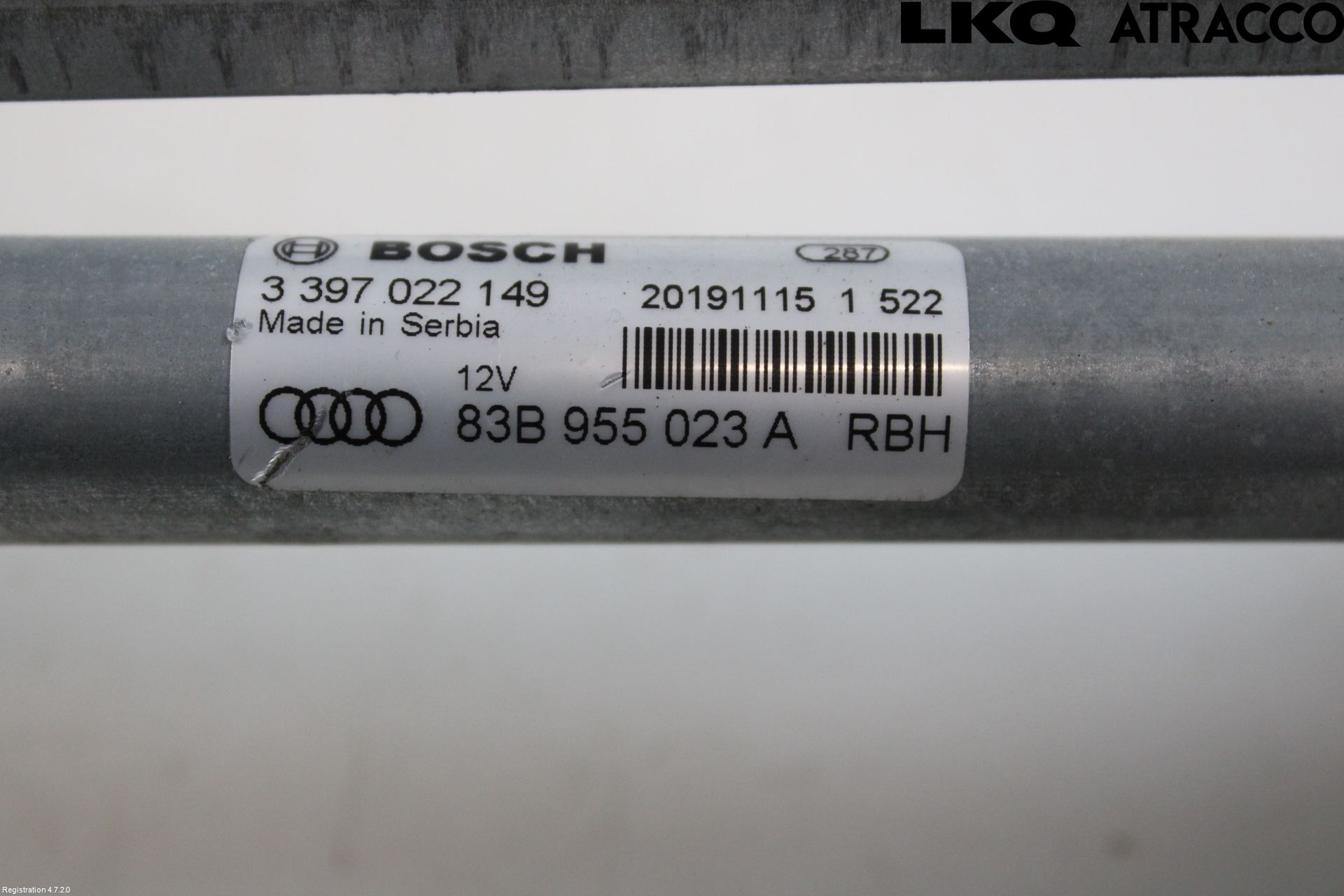 Audi Q3 F3 19- Viskeroverføring Frontrute