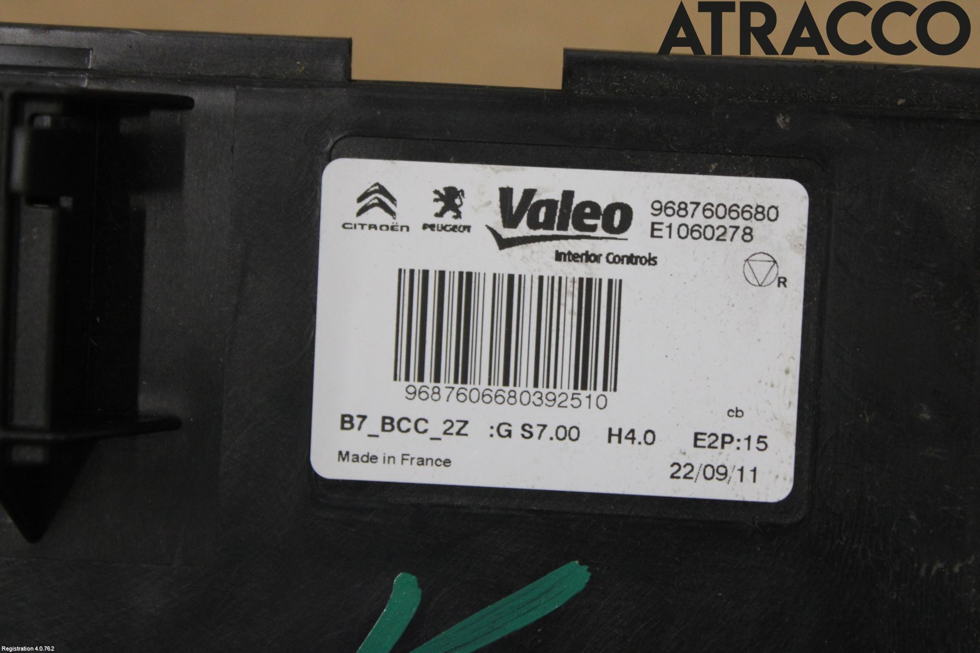 Citroen C4 II 11-18 Varme Ac Betjening-Display