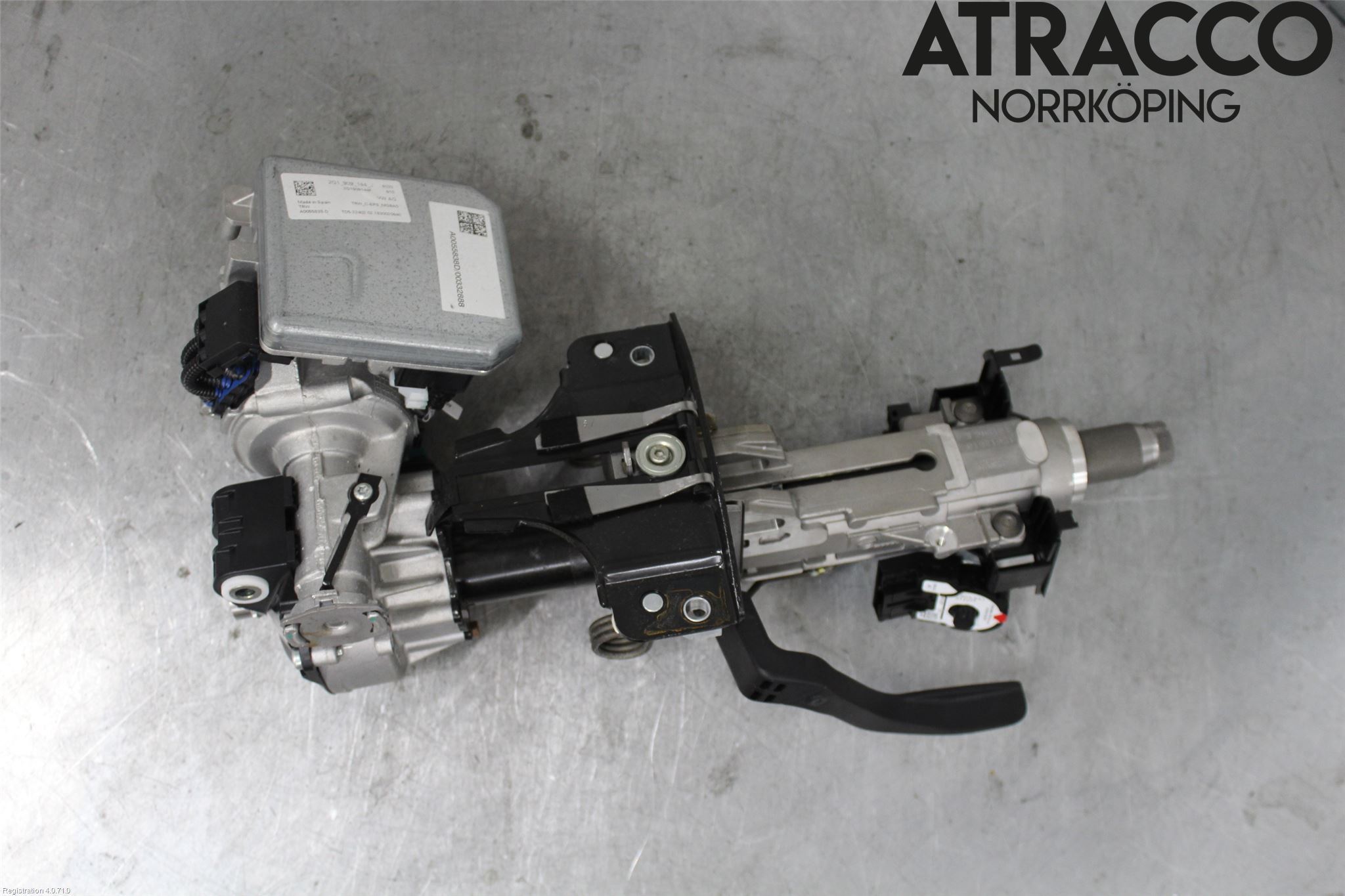 Volkswagen VW POLO VI 18->> Rattakselaggregat Innebygd Servo