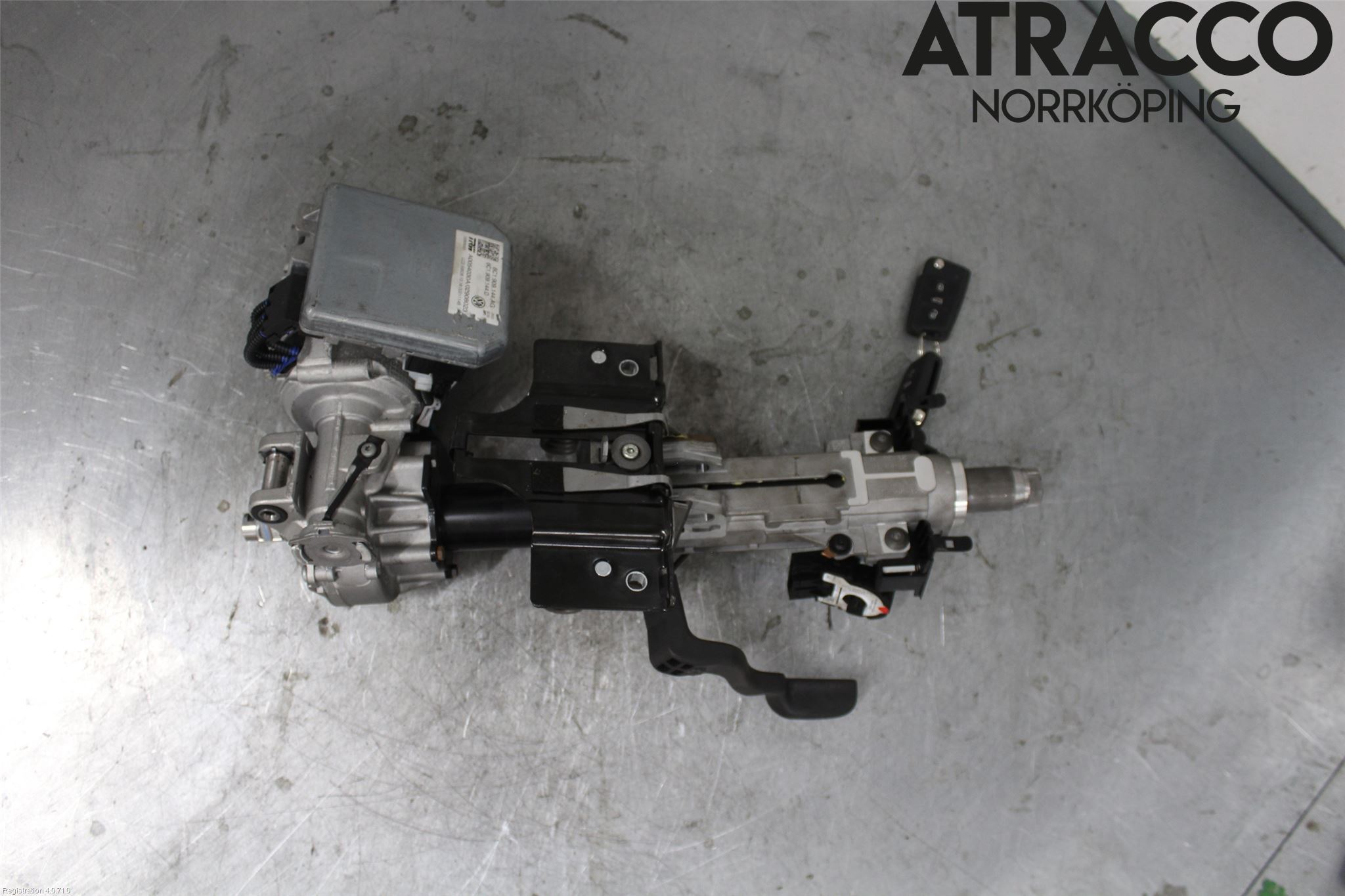 Volkswagen VW POLO 10-17 Rattakselaggregat Innebygd Servo