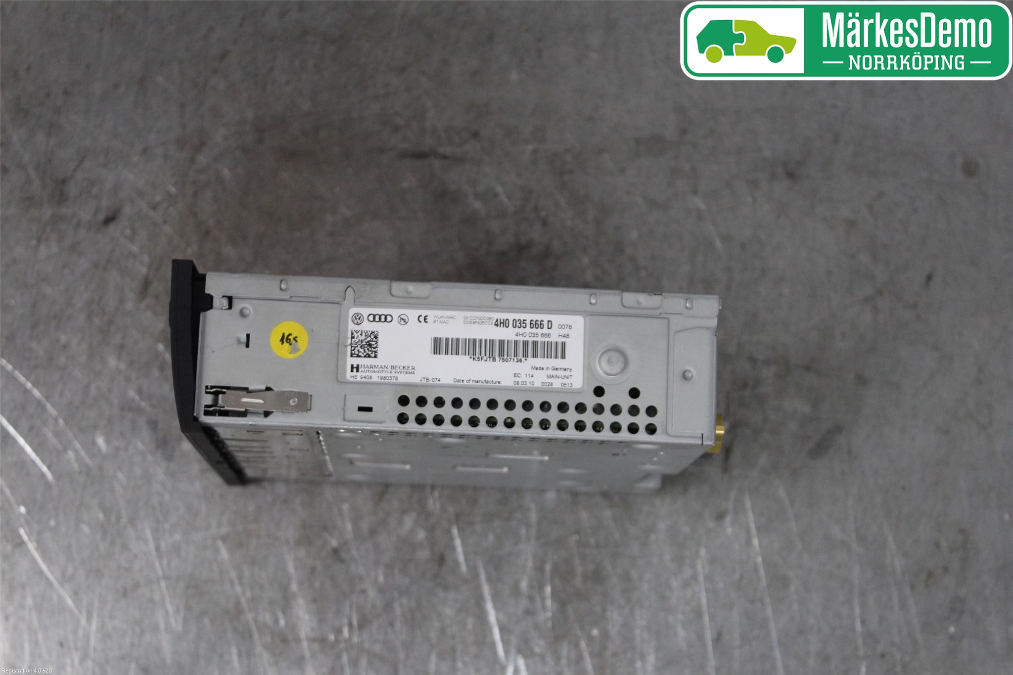 Audi A8/S8 4H 10-17 Stereo Radio Med Cd