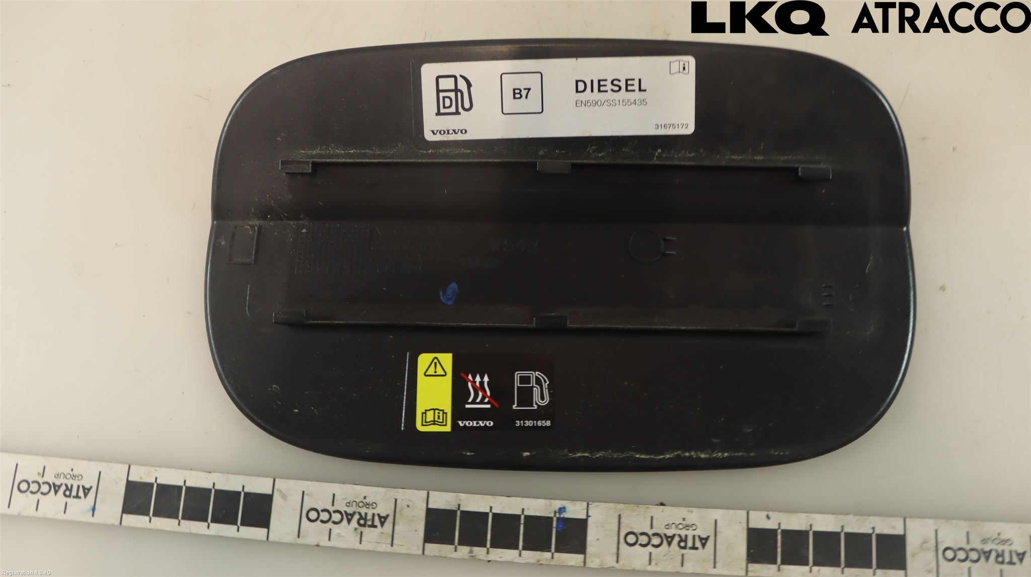 Volvo V90 17->> Drivstoff Tankluke