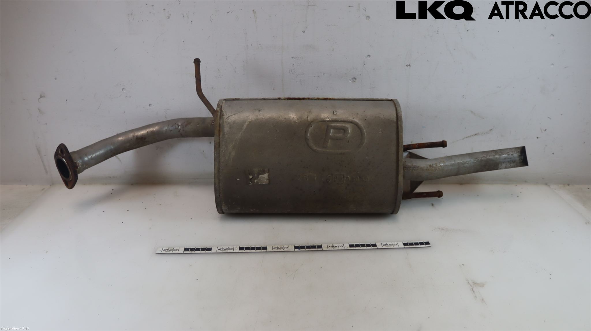 Toyota COROLLA 88-92 Eksos Bakre Potte
