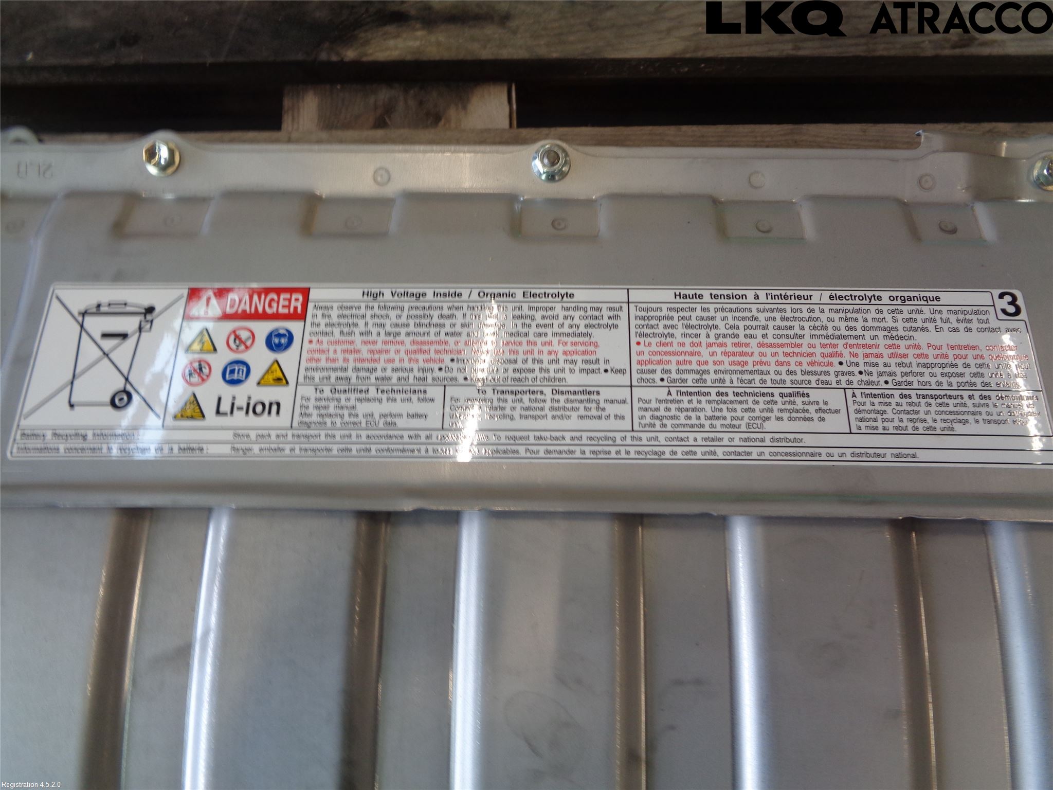 Toyota RAV4 19- Hybrid Batteri