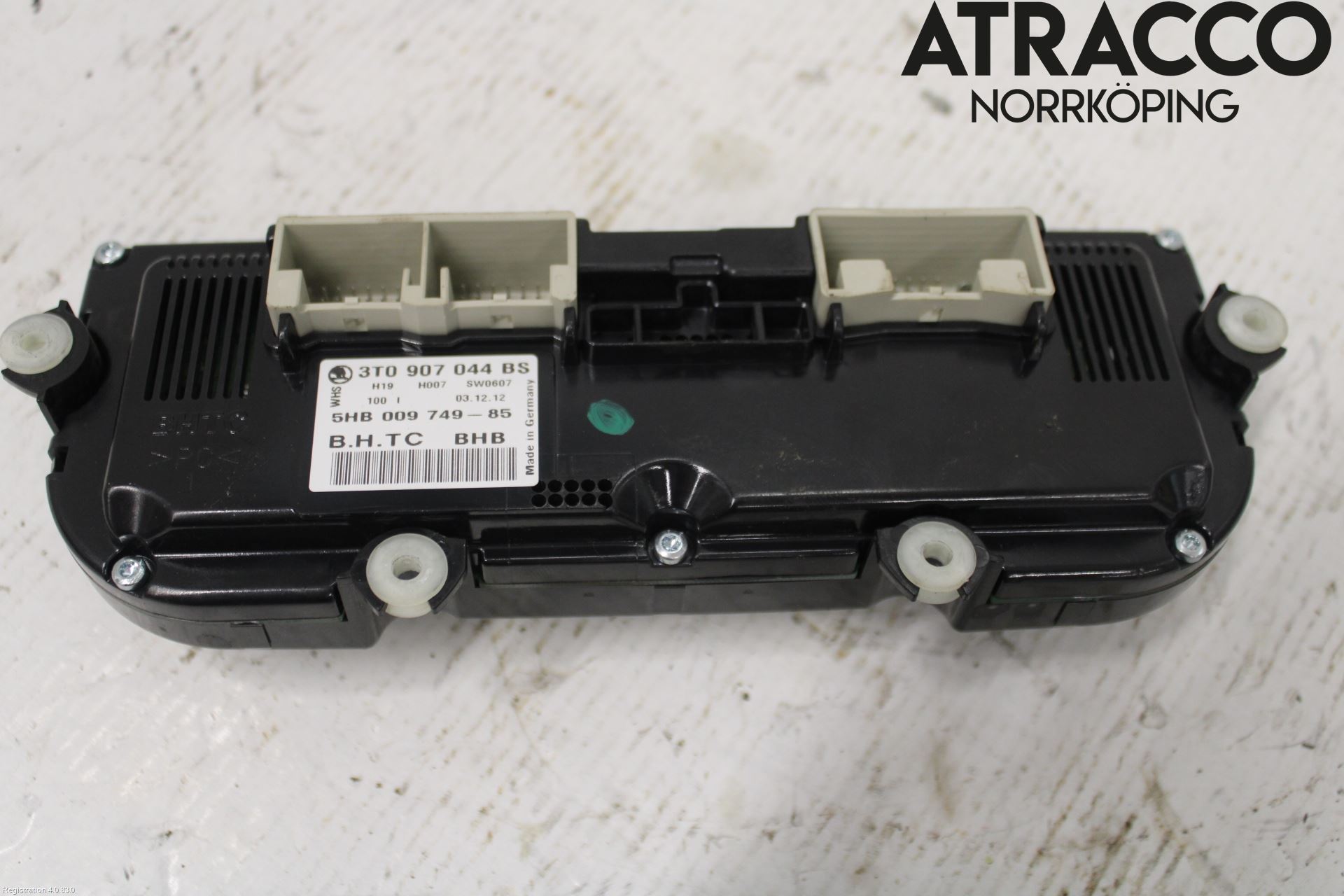 Skoda OCTAVIA (1Z) 05-13 Varmeapparat Panel(Regulering)