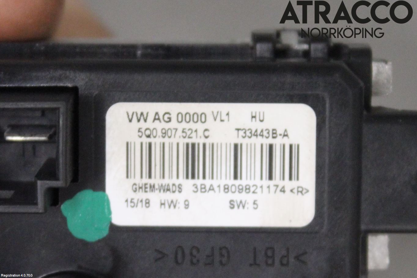 Volkswagen VW TIGUAN 16-24 Varmeapparat Viftemotstand