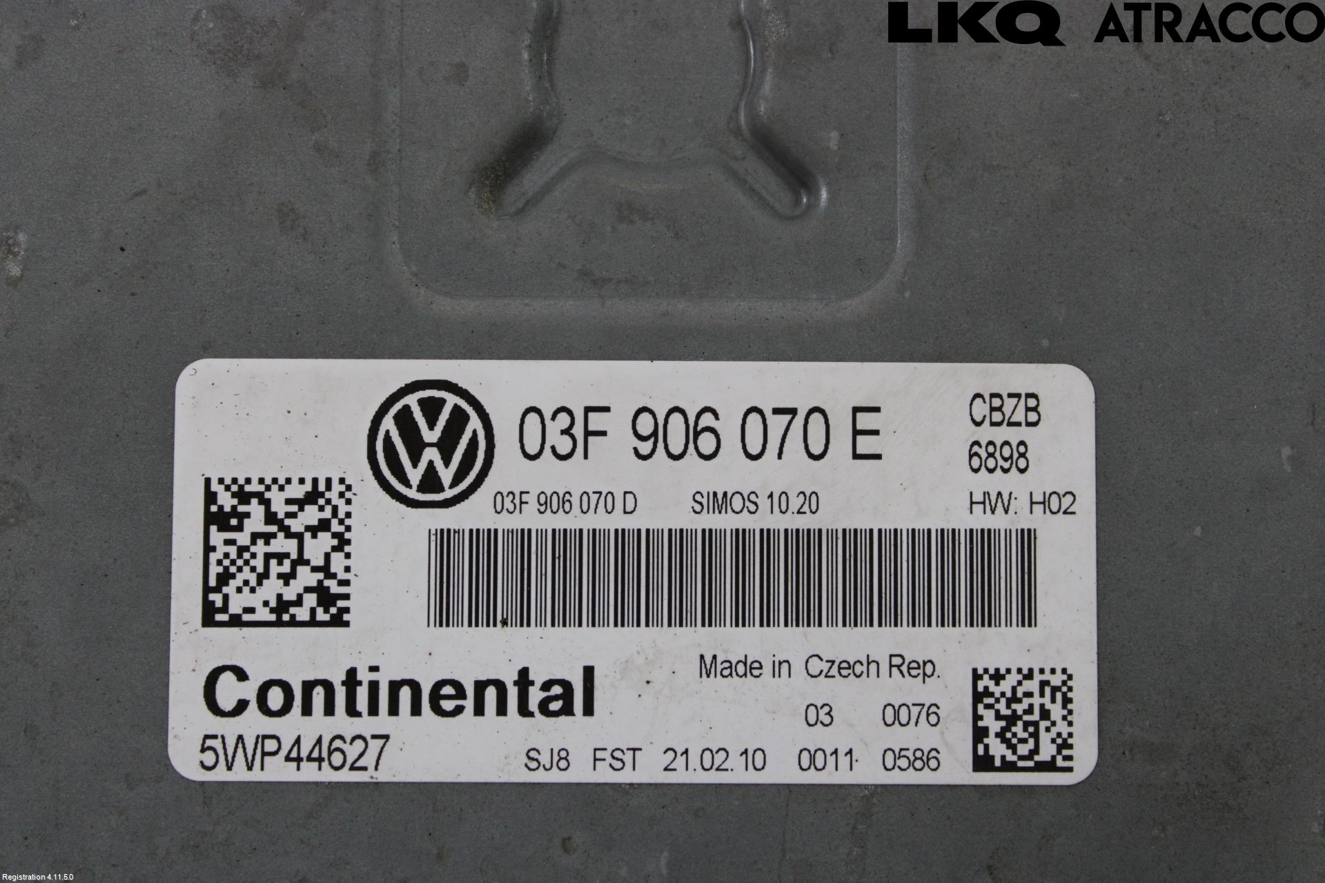Volkswagen VW POLO 10-17 Styreenhet Innsprøytning