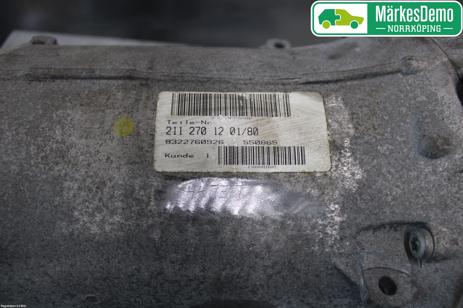 Mercedes-Benz MB E-KLASS (W211) 02-09 Gearkasse Automat