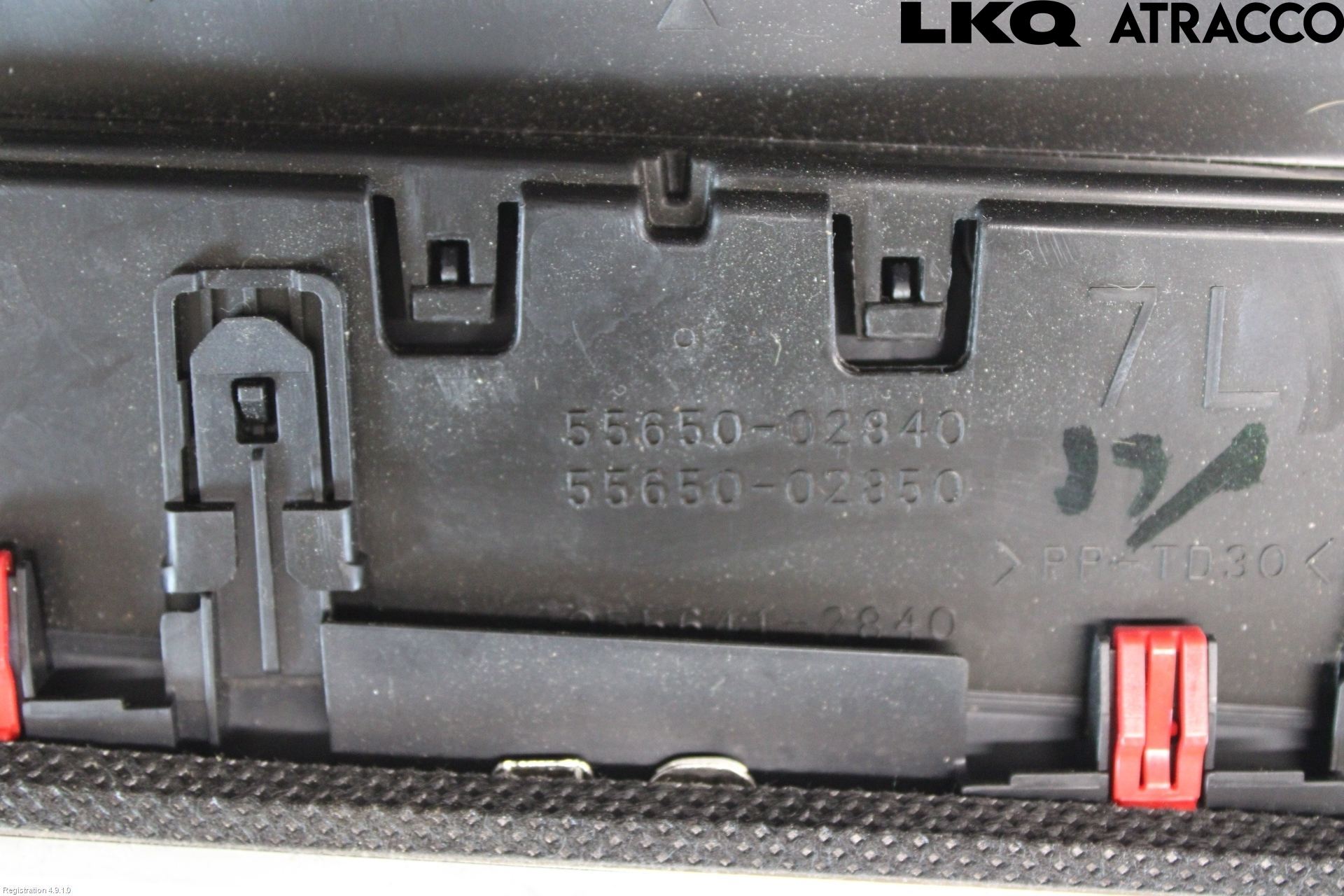 Toyota COROLLA 19- Dashbord Kanal - Dyse