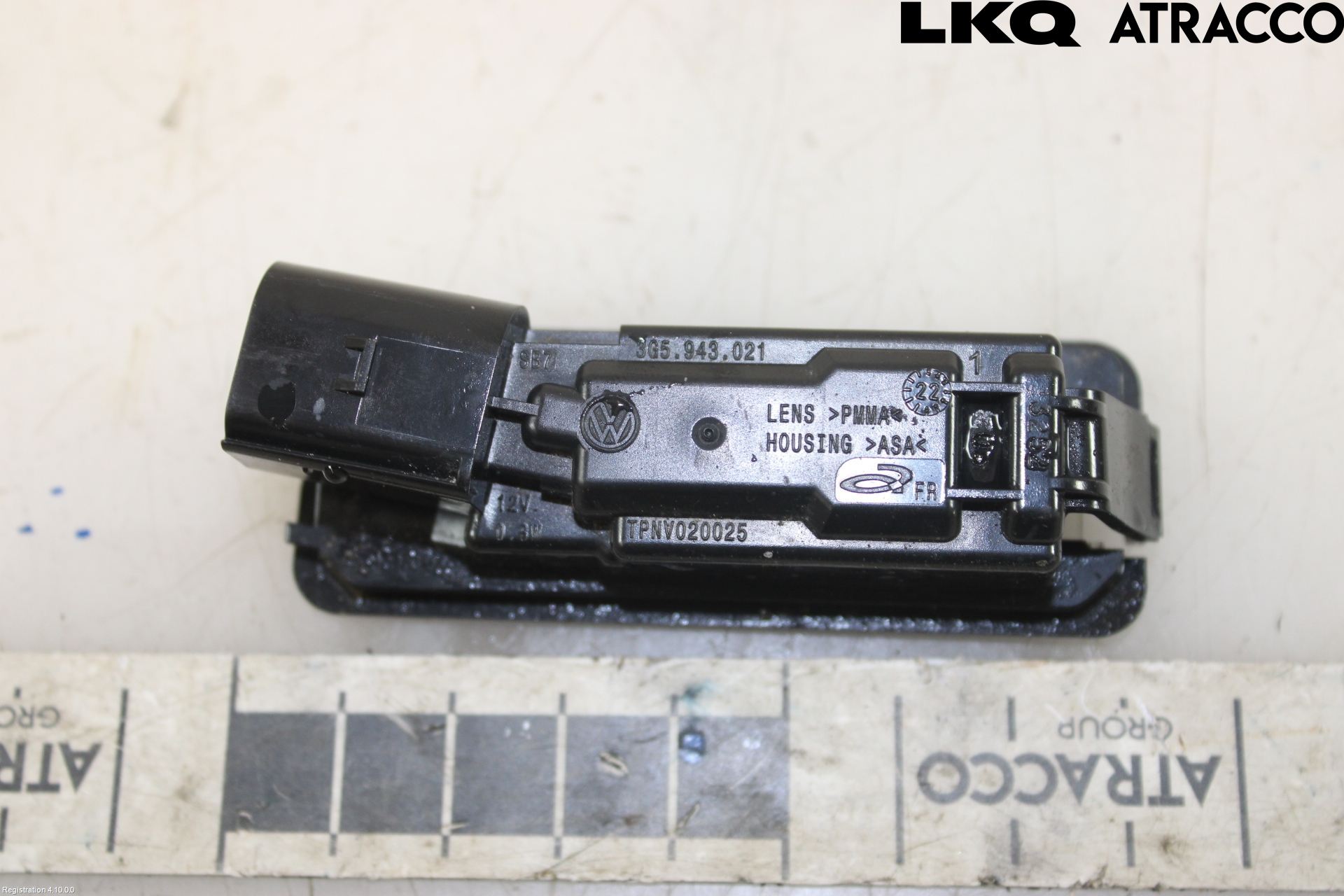 Volkswagen VW ID.3 21- Skilt Belysning