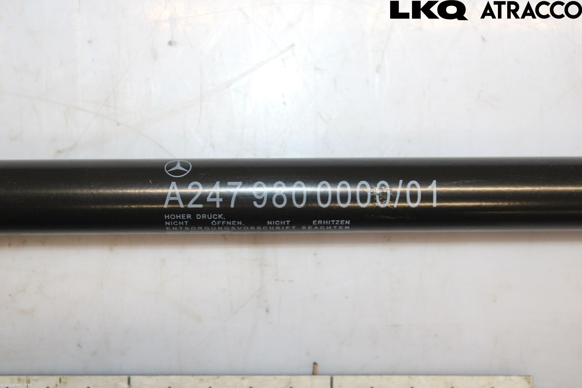 Mercedes-Benz MB EQB (X243) 22- Panser Demper-Gassfjær