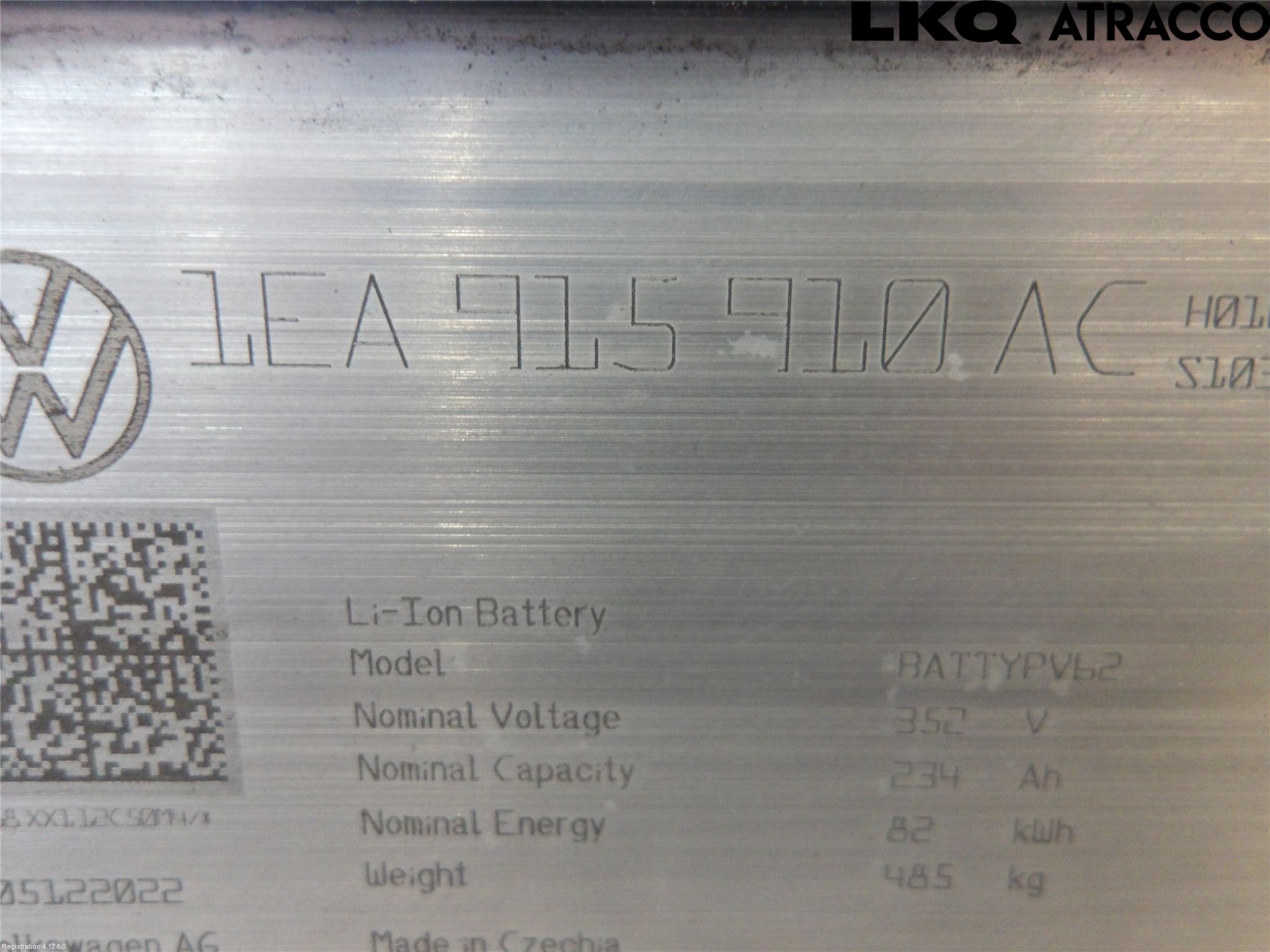 Skoda ENYAQ iV 21- Hybrid Batteri