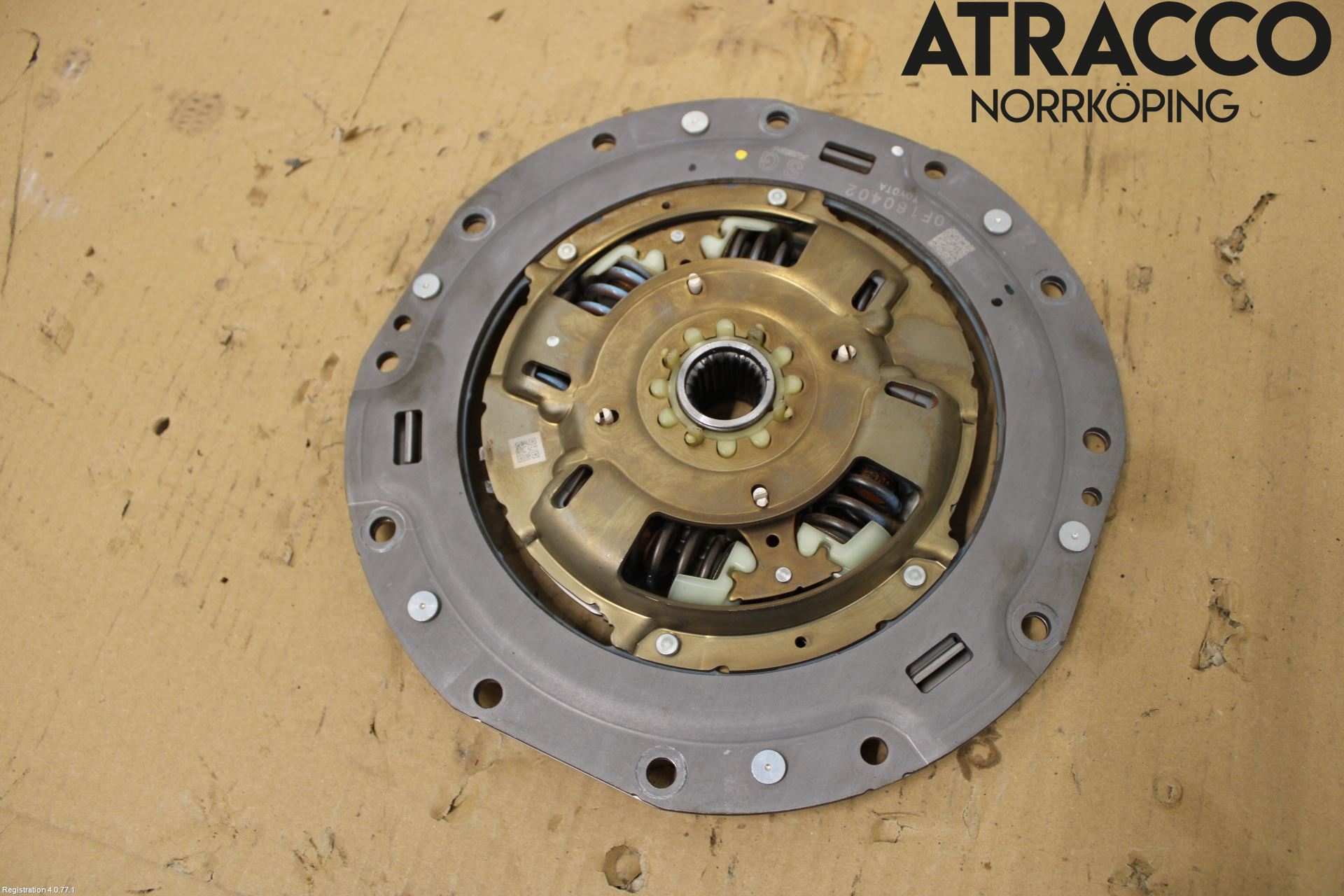 Toyota YARIS XP21 20- Clutch Trykkplate