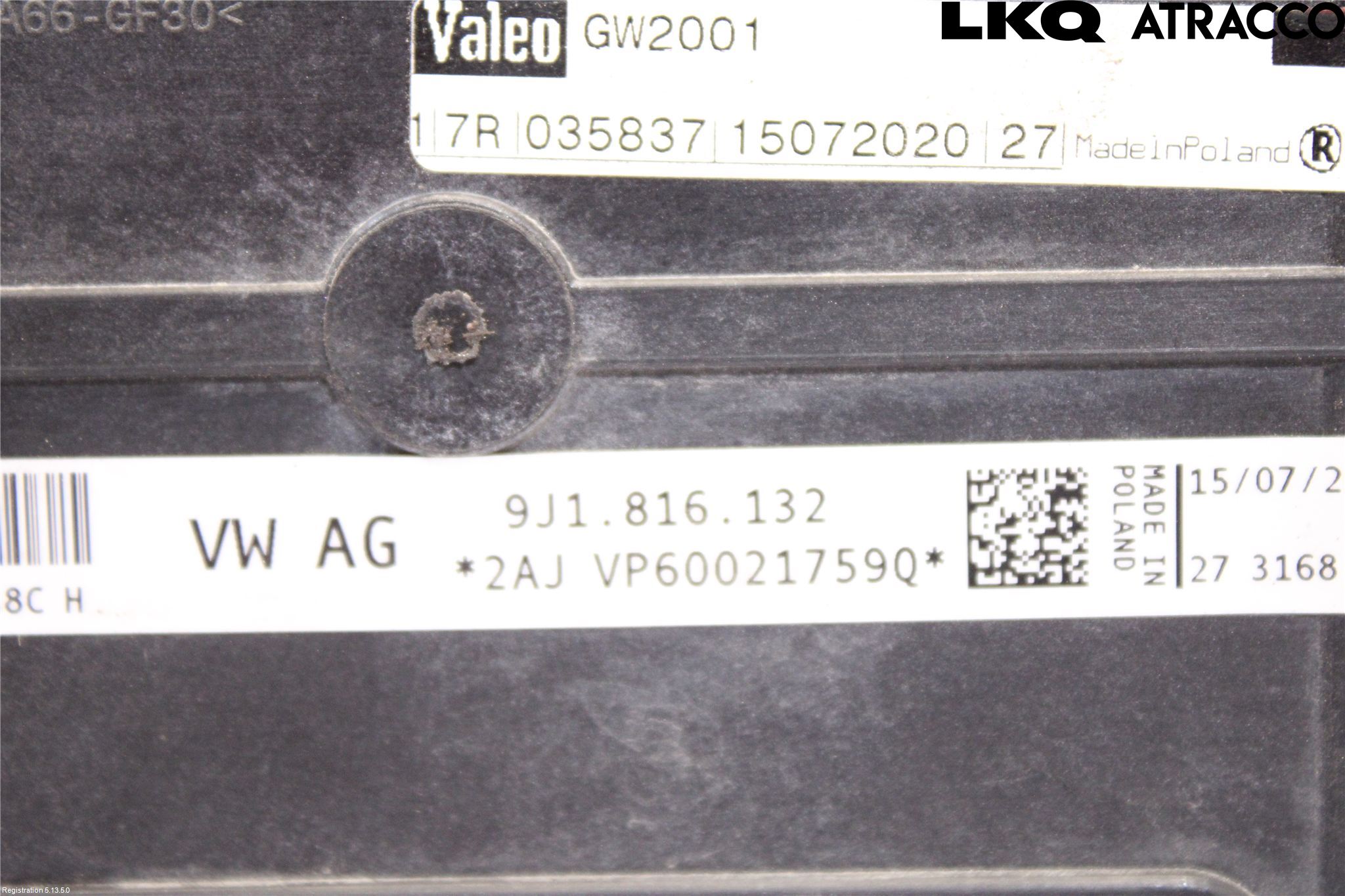 Volkswagen VW ID.3 21- Varmekammer - Veksler