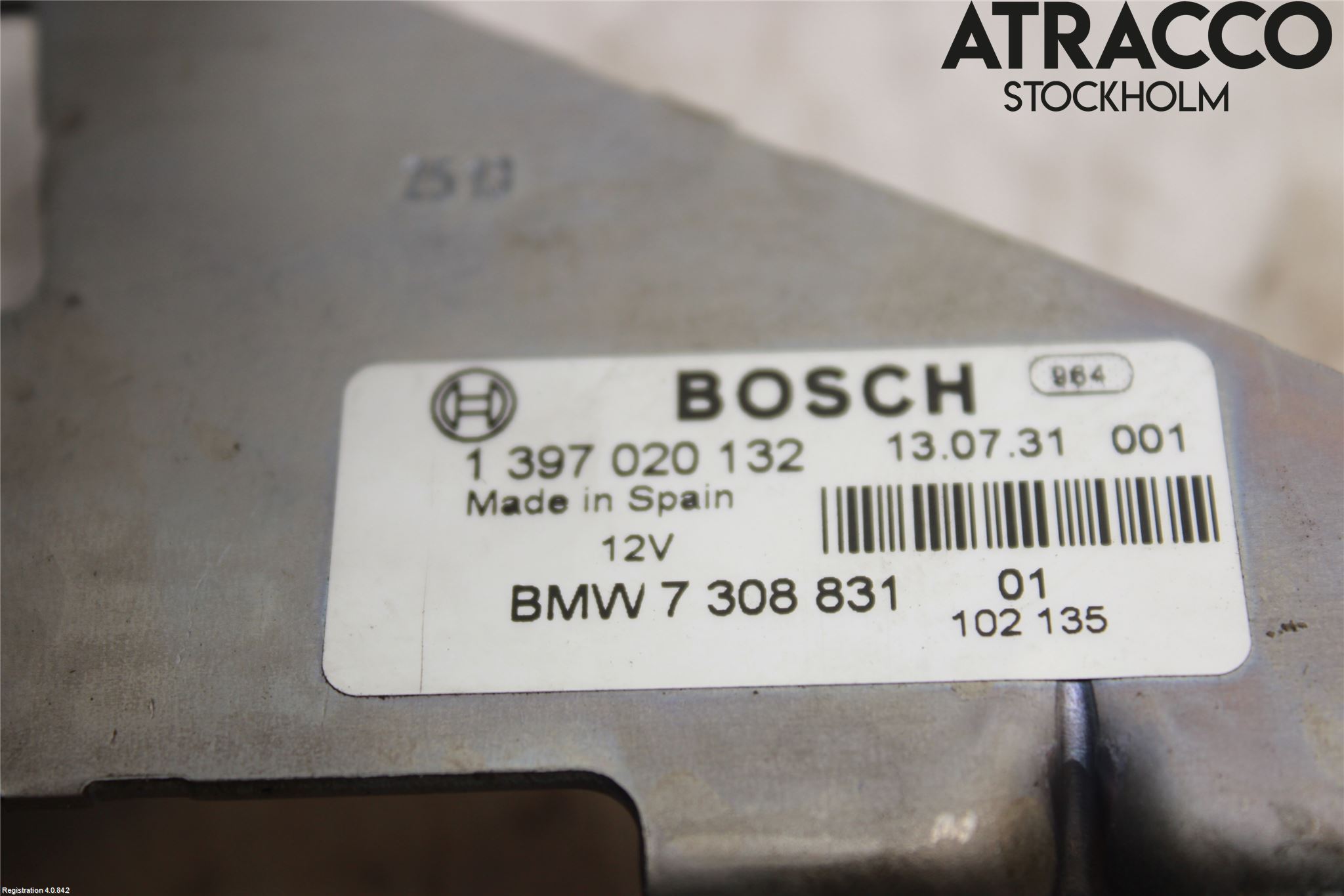 BMW 5 F10/F11/F18 09-17 Bakluke-Lokk Låsekasse