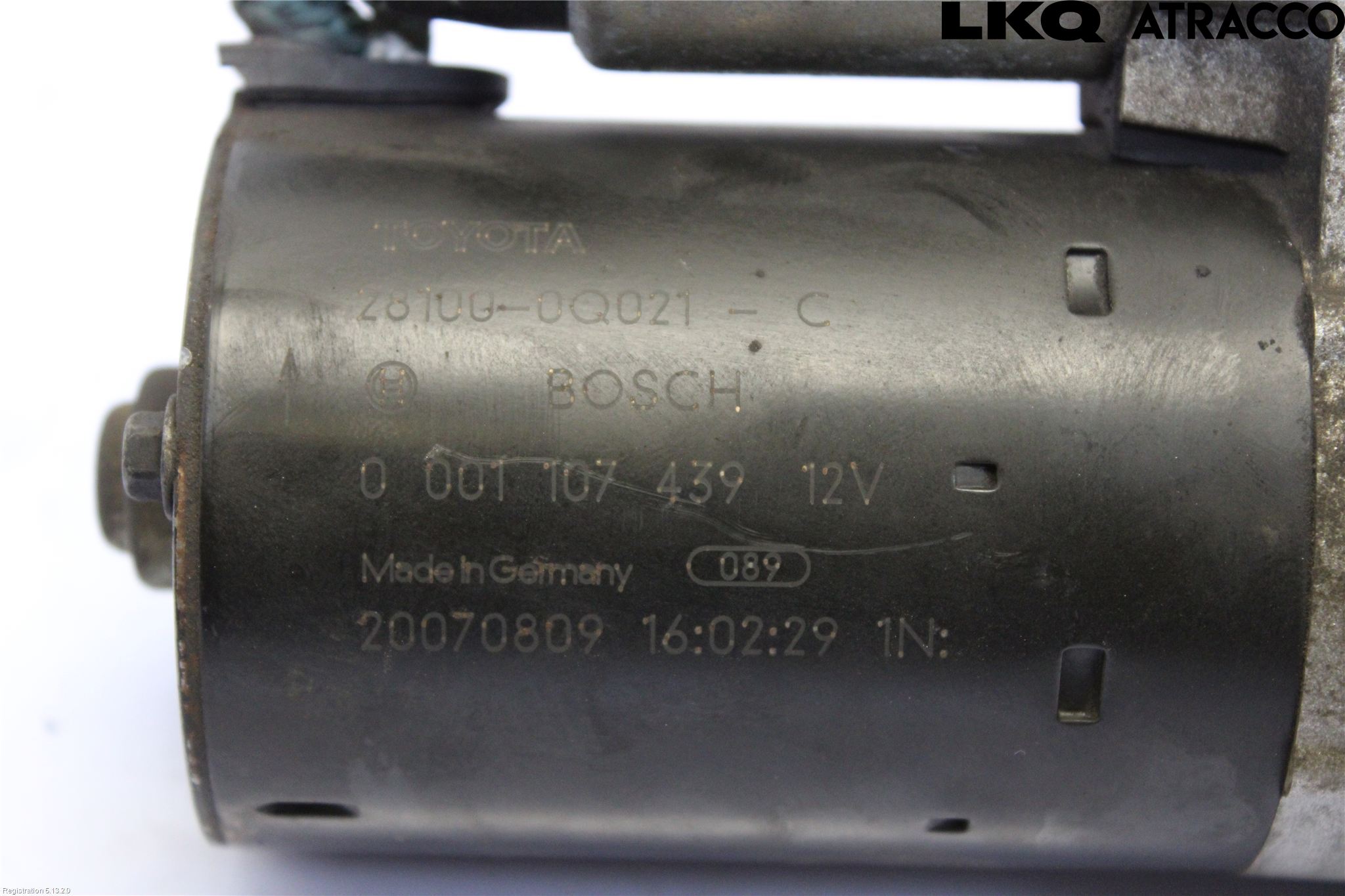 Toyota AYGO 06-14 Startmotor