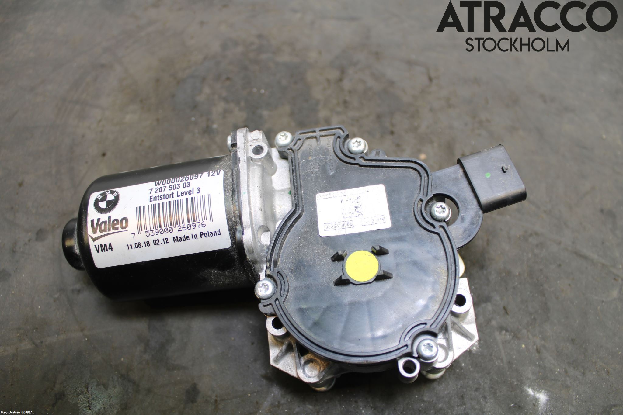 BMW 3 F30/F31/F80 12-19 Viskermotor Frontrute
