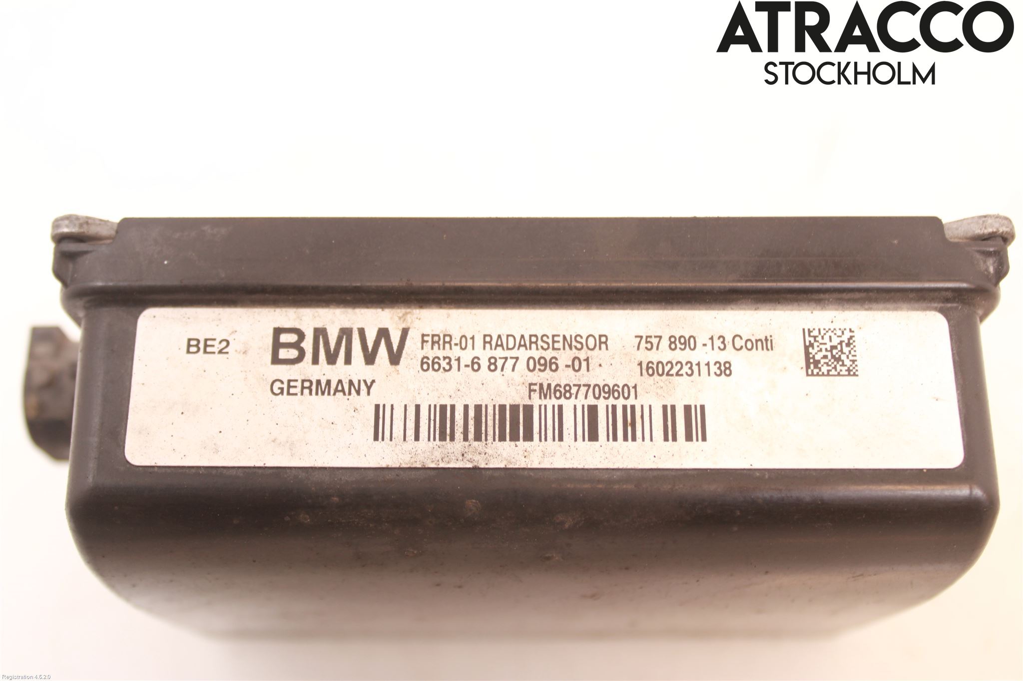 BMW 5 F10/F11/F18 09-17 Sensor Fartsbegrensning