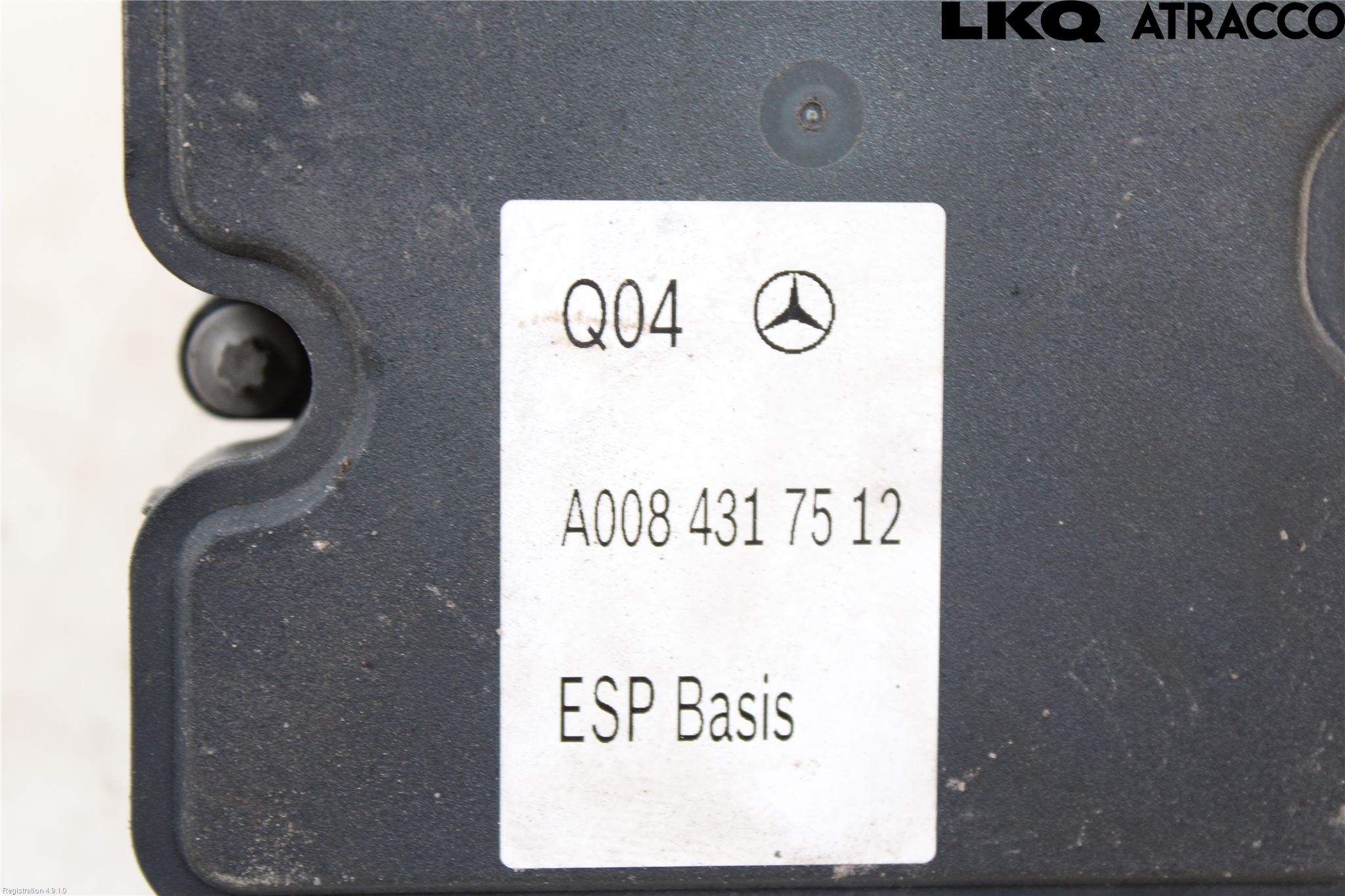 Mercedes-Benz MB A-KLASS (W176) 13-18 Abs Hydraulikkaggregat