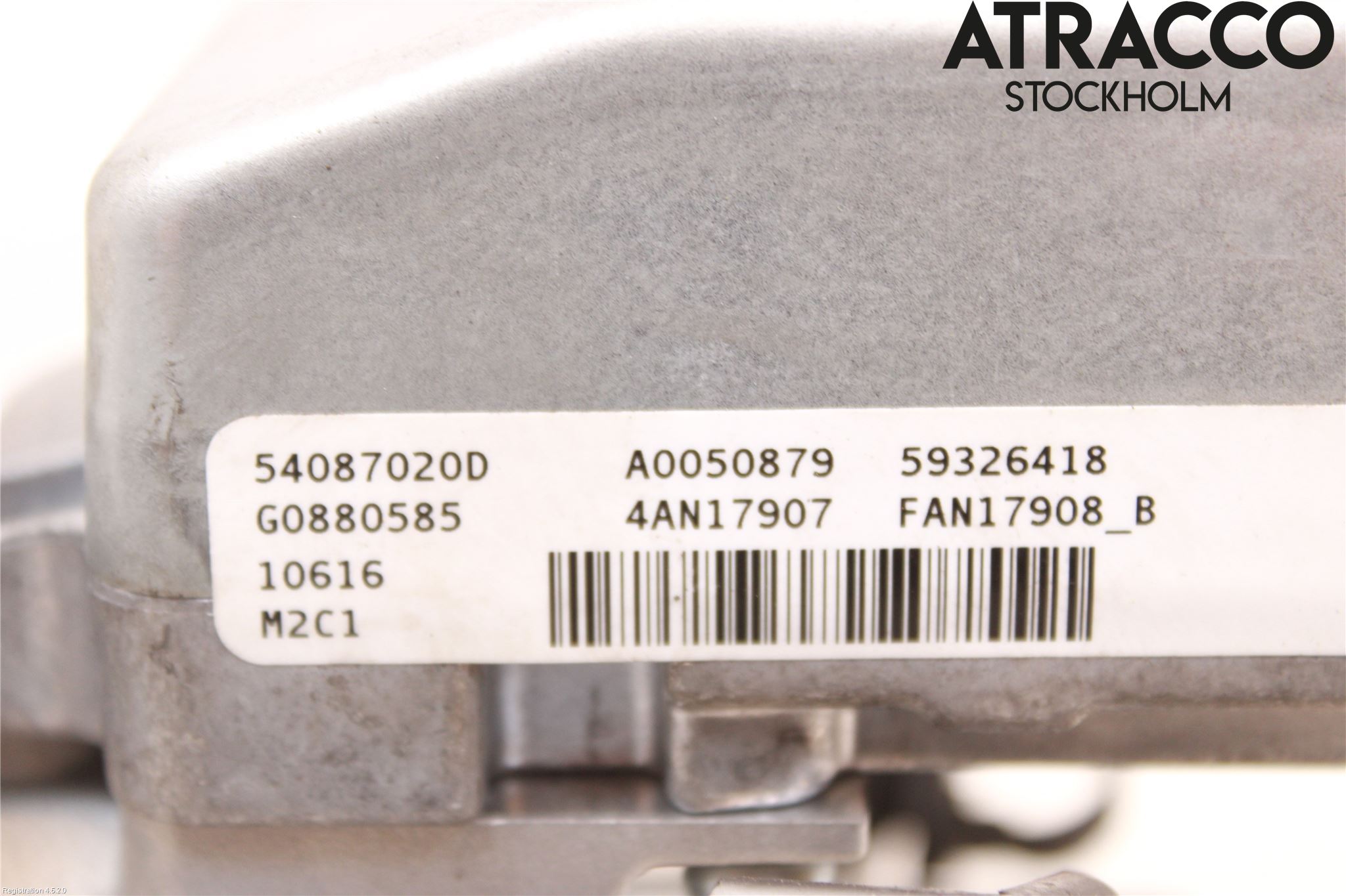 Mazda CX-3 Rattakselaggregat Innebygd Servo