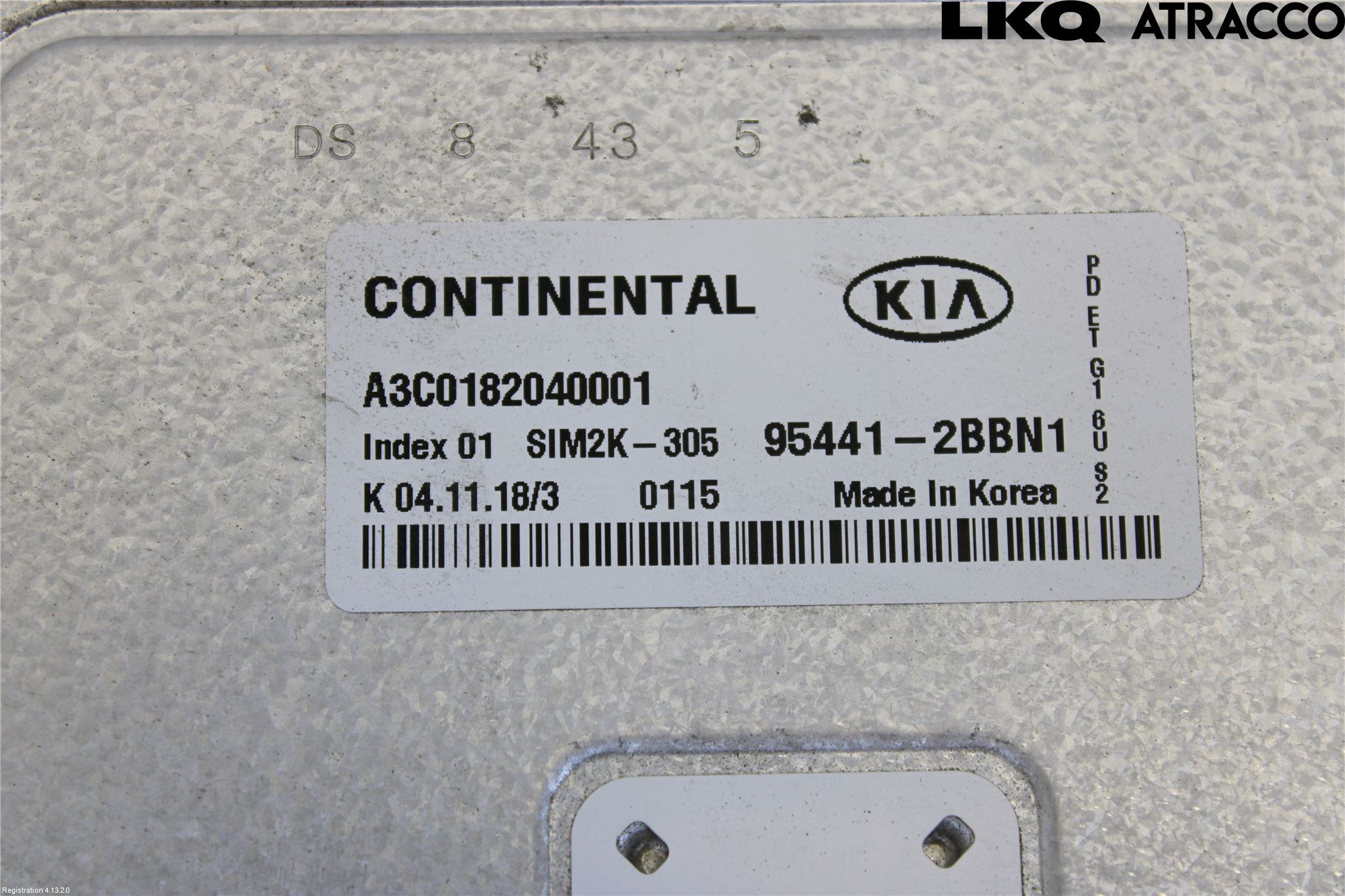 Kia NIRO (DE) 17-22 Styreenhet Gearkasse