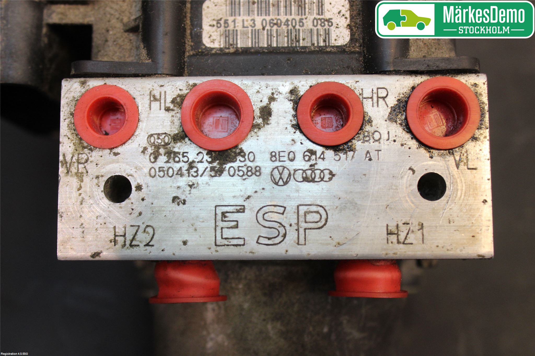 Audi A4/S4 05-07 Abs Hydraulikkaggregat