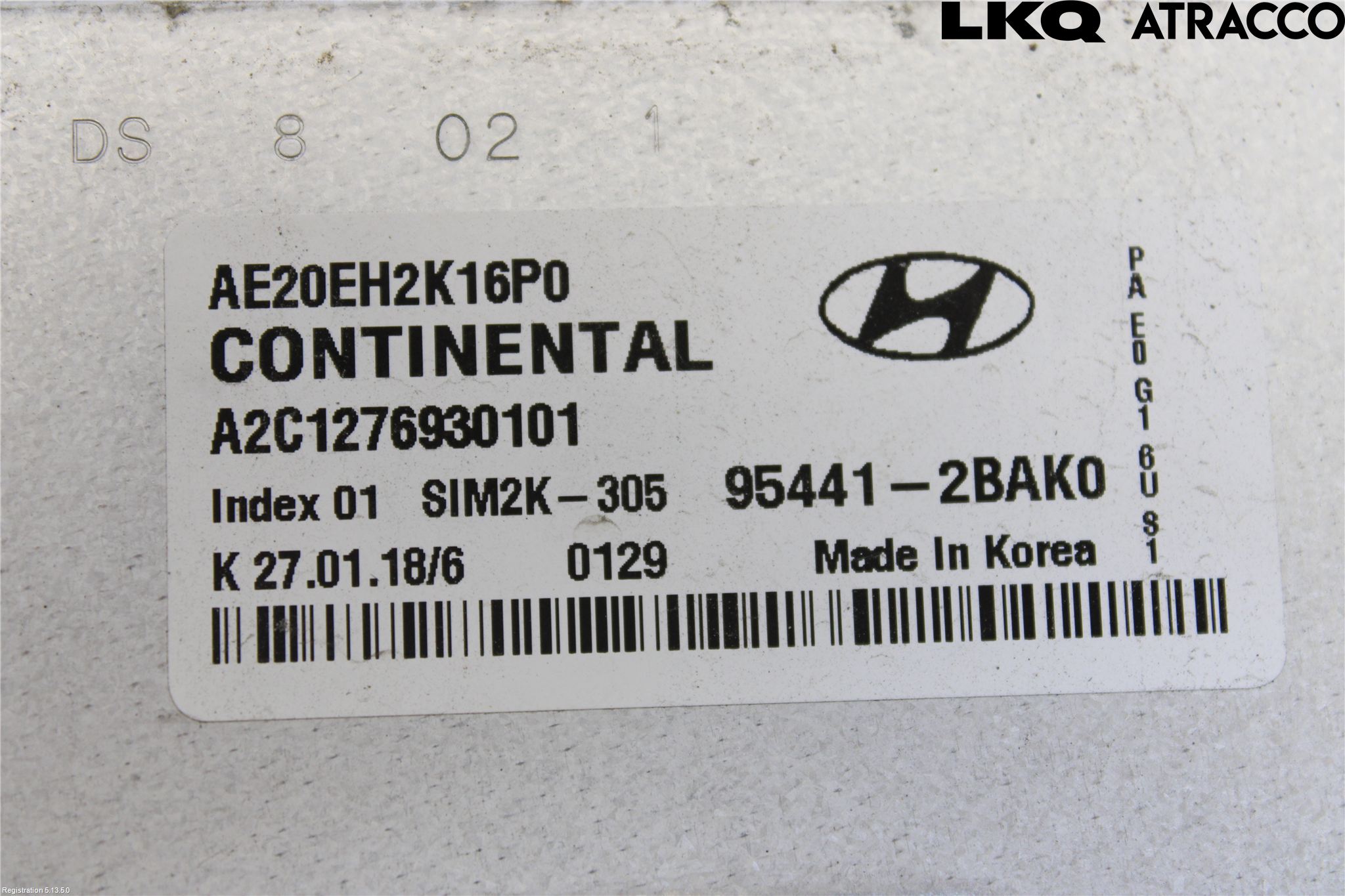 Hyundai IONIQ AE 17-22 Styreenhet Gearkasse