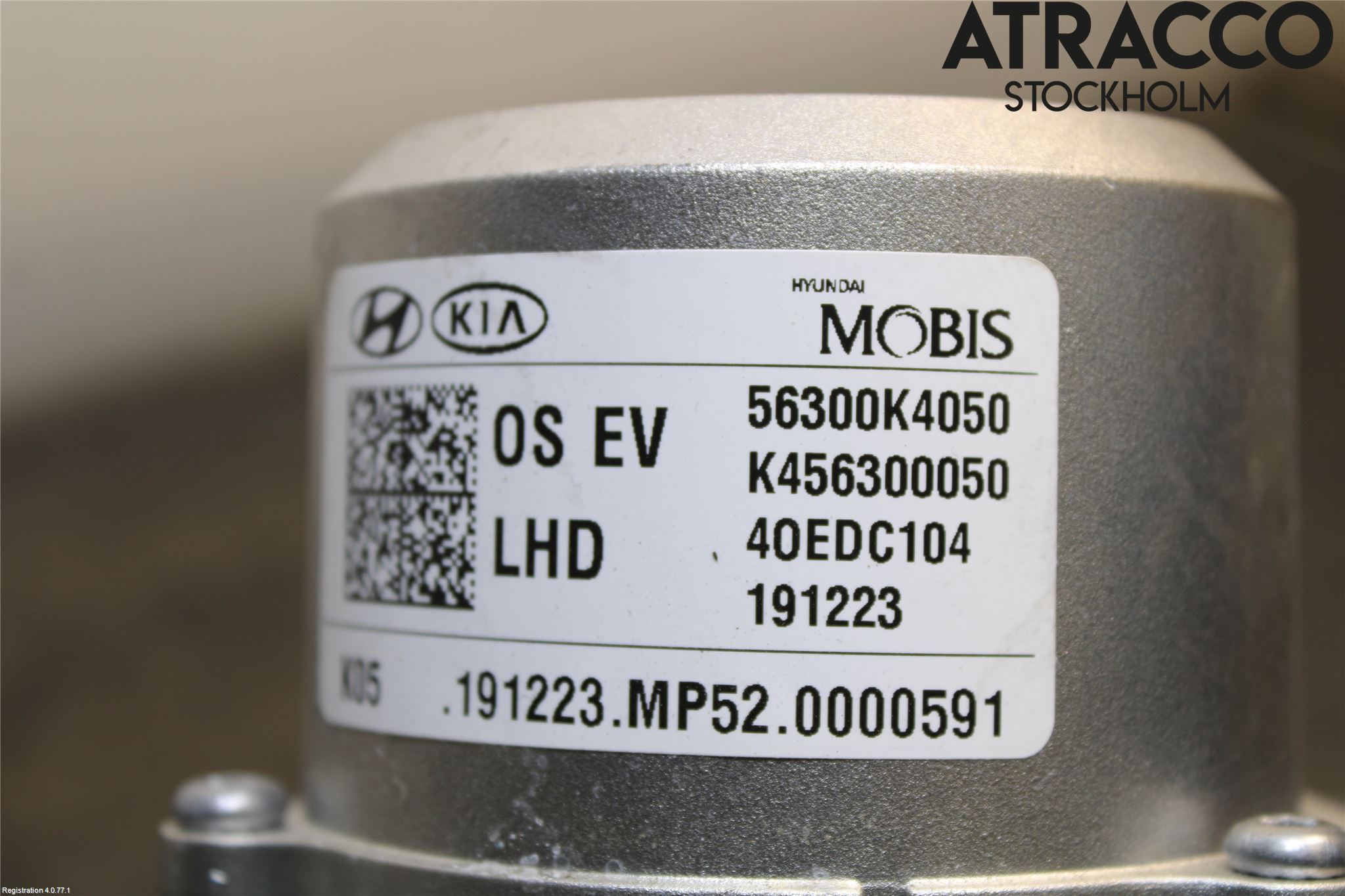 Hyundai KONA/ELECTRIC OS 18-23 Rattakselaggregat Innebygd Servo