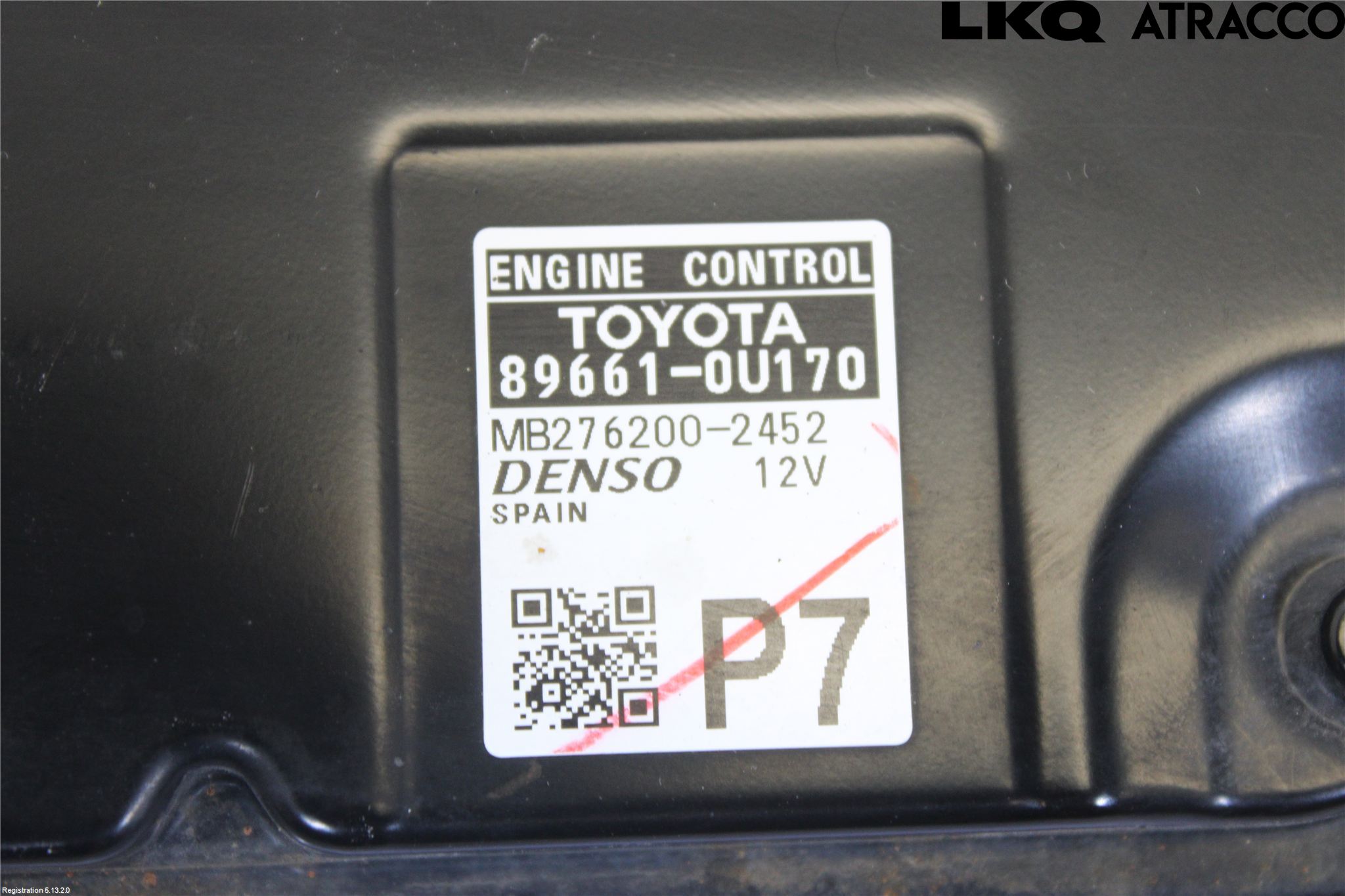 Toyota YARIS XP130 15-20 Styreenhet Innsprøytning
