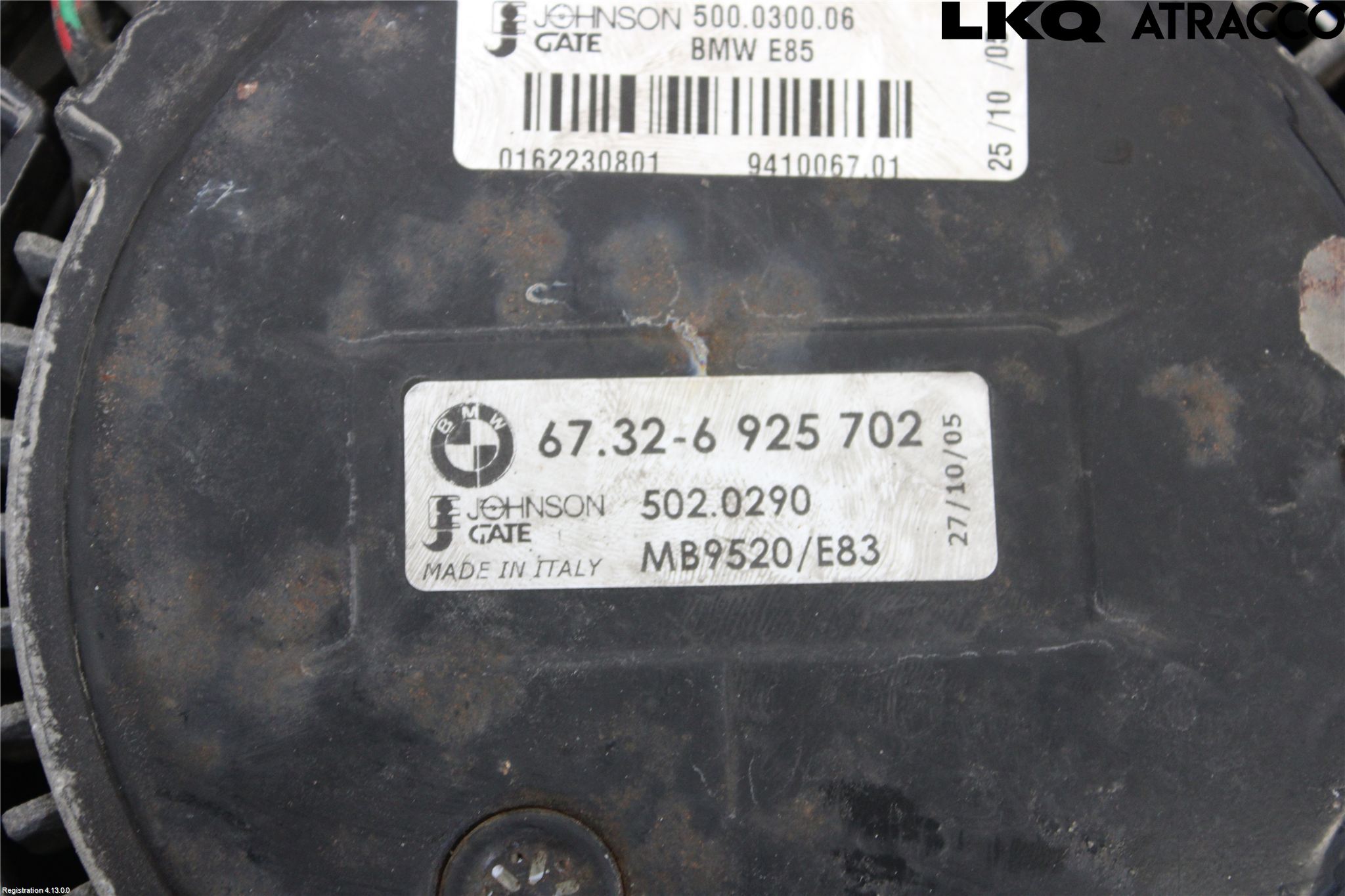 BMW X3 E83     03-10 Kjølevifte Elektrisk