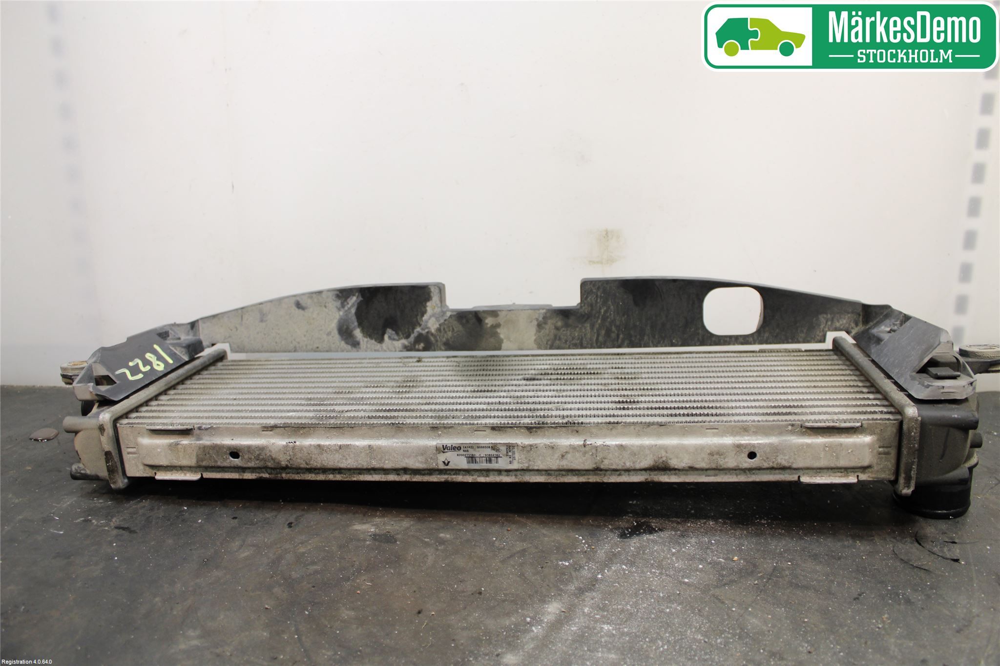 Opel VIVARO 01-14 Intercooler Radiator