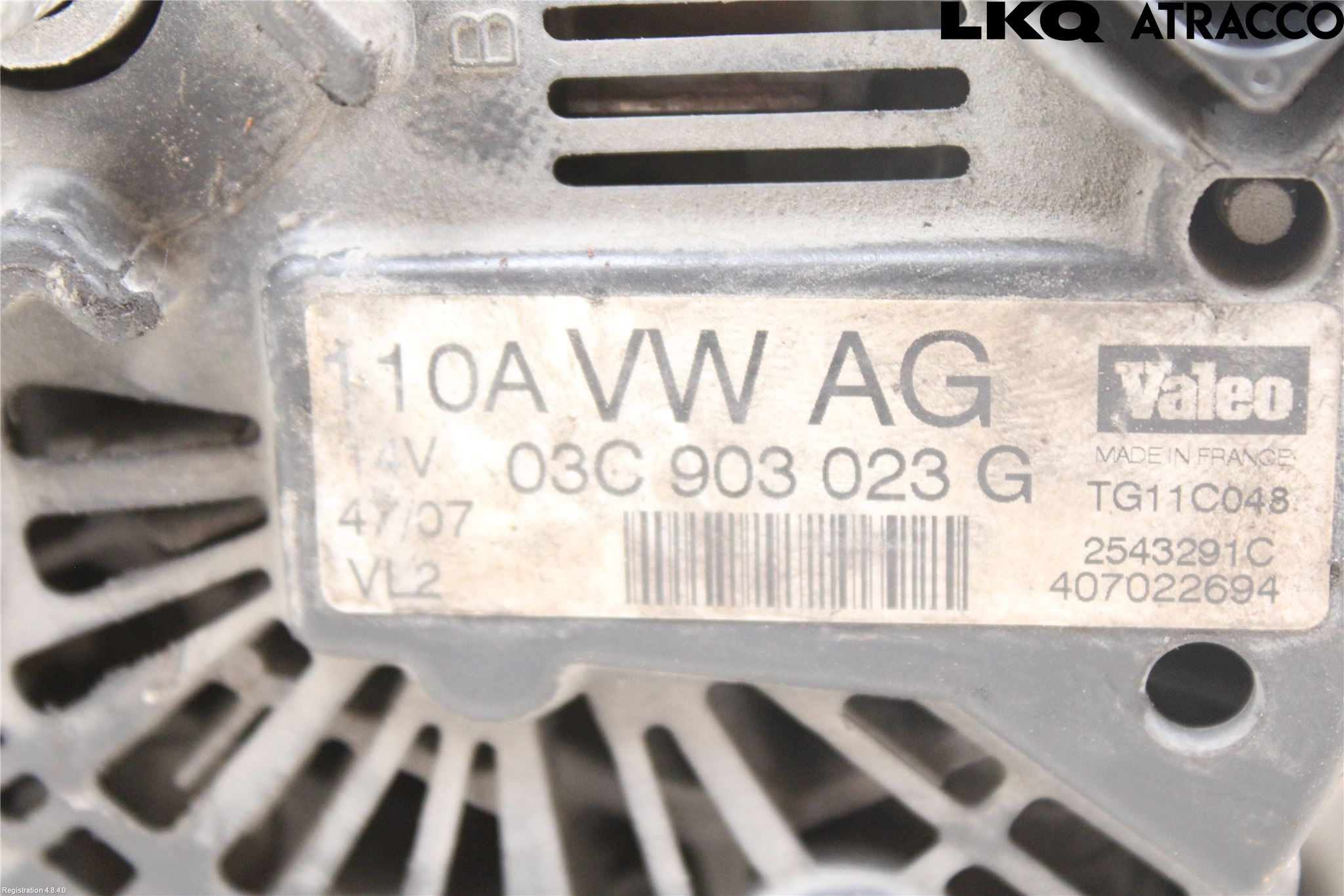 Volkswagen VW GOLF V 04-09 Dynamo