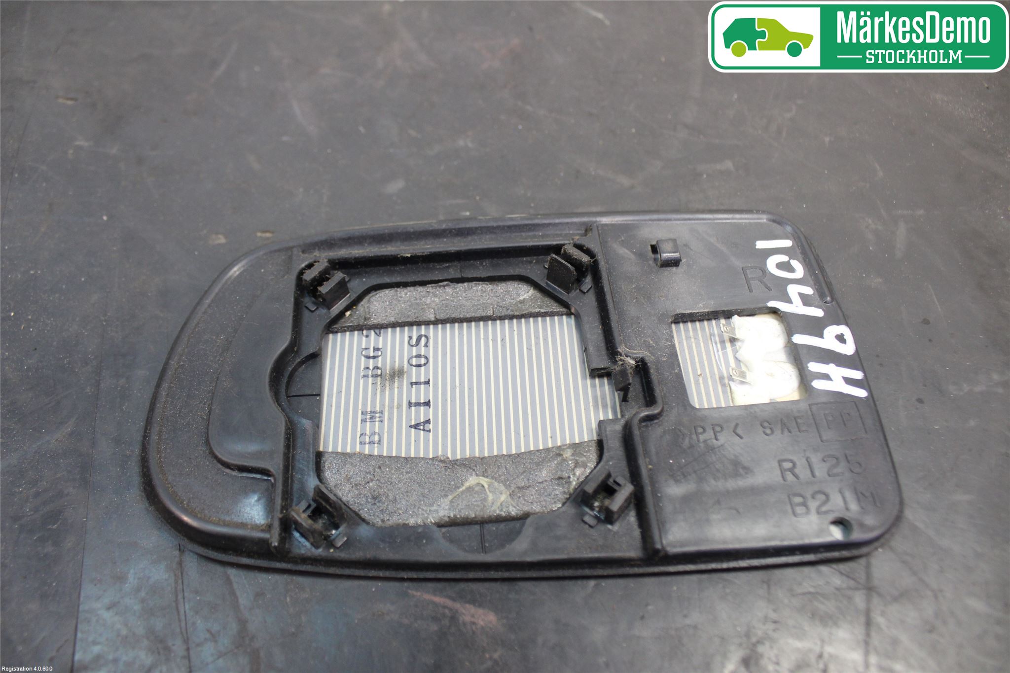 Mazda 323 F 99-03 Speil Glass H