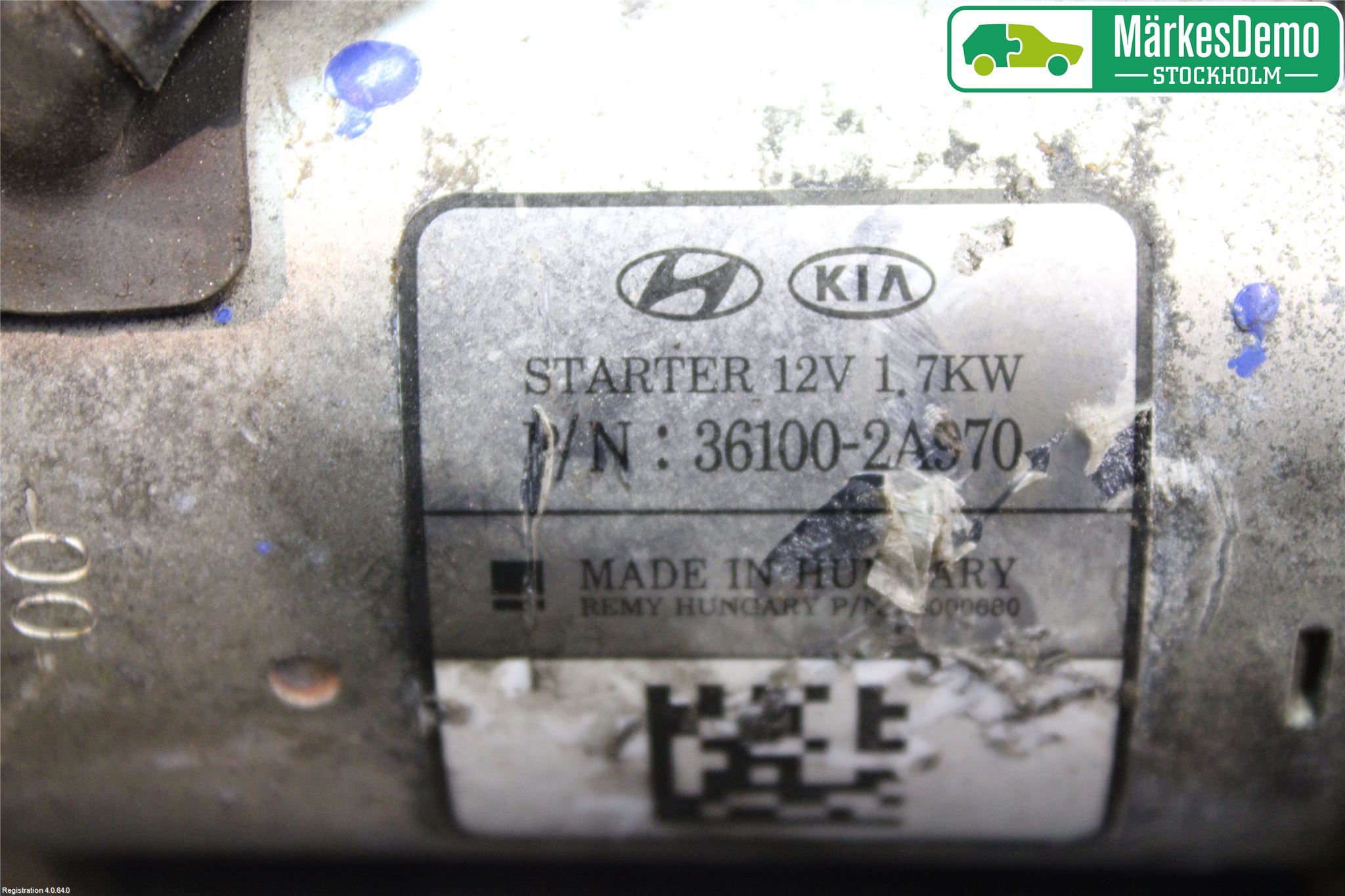 Kia CEED 12-18 Startmotor Diesel