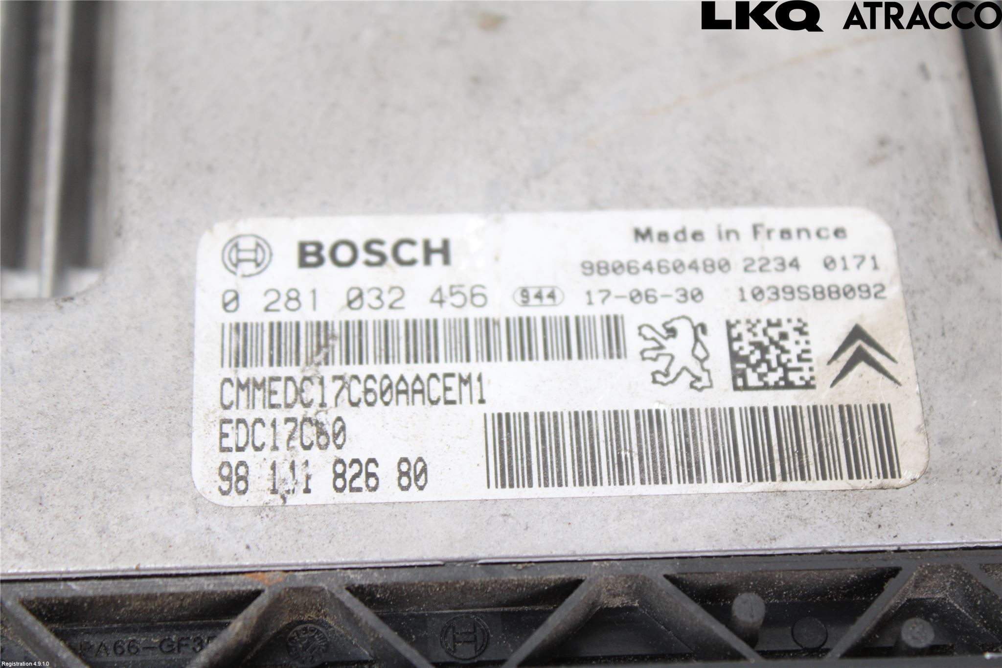 Citroen BERLINGO 08-18 Styreenhet Dieselpumpe