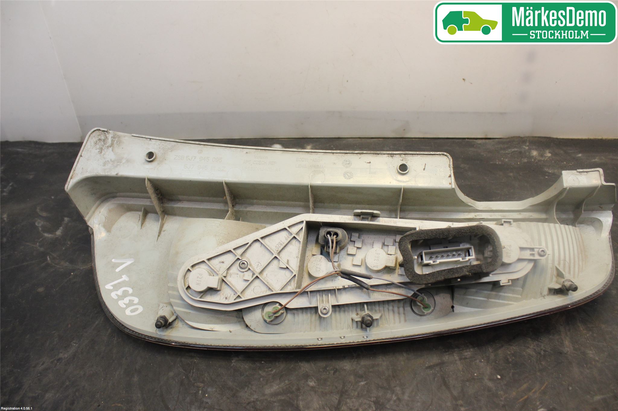 Skoda ROOMSTER Baklykt Venstre