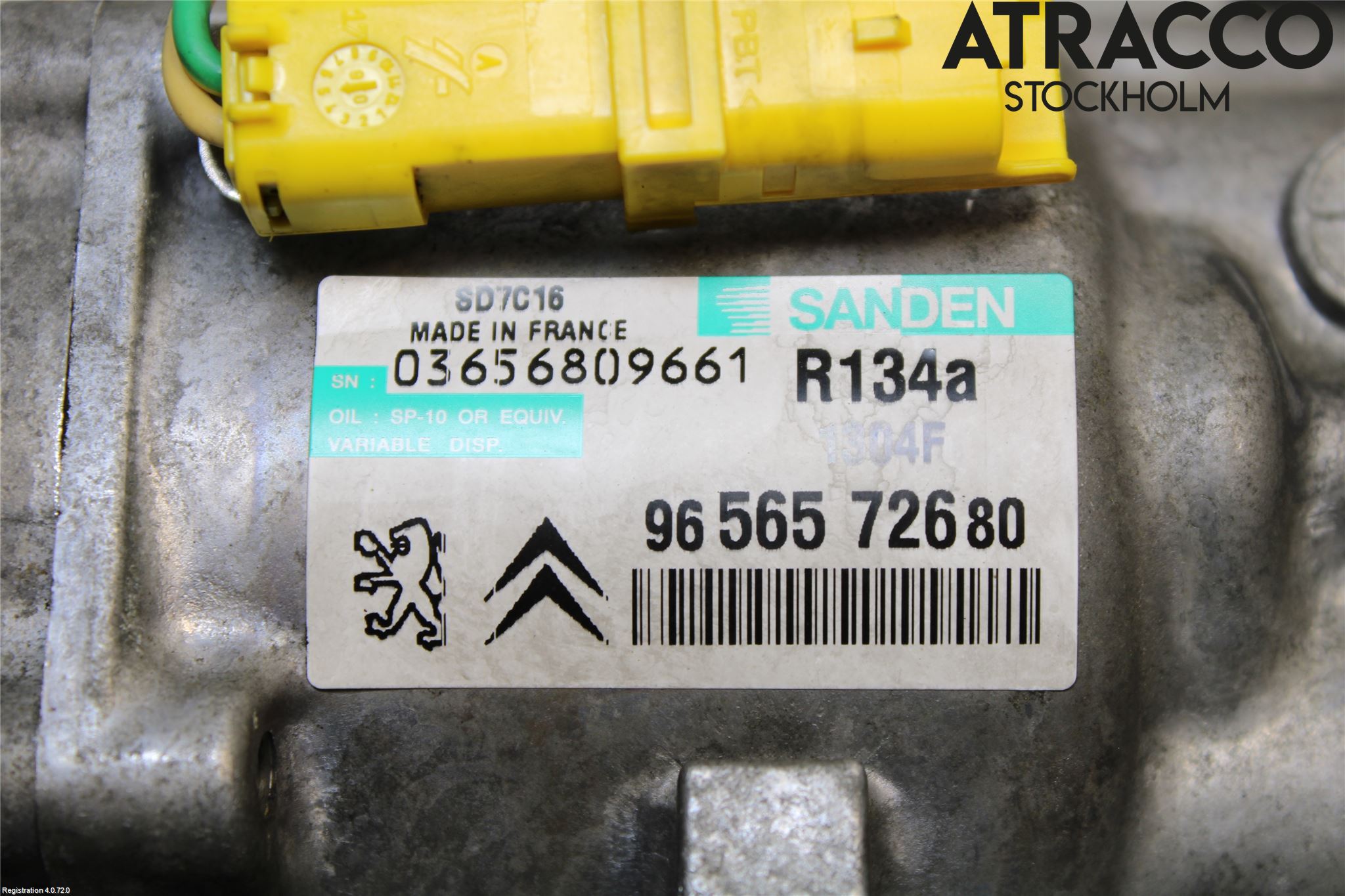 Citroen C5     05-08 Varme Ac Kompressor