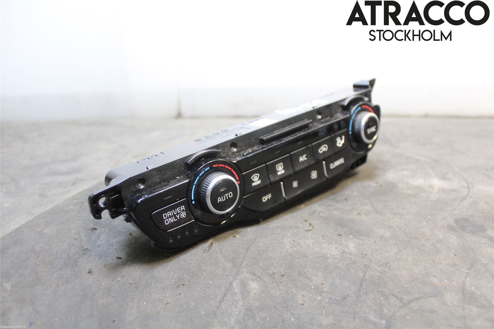 Kia NIRO (DE) 17-22 Varme Ac Betjening-Display