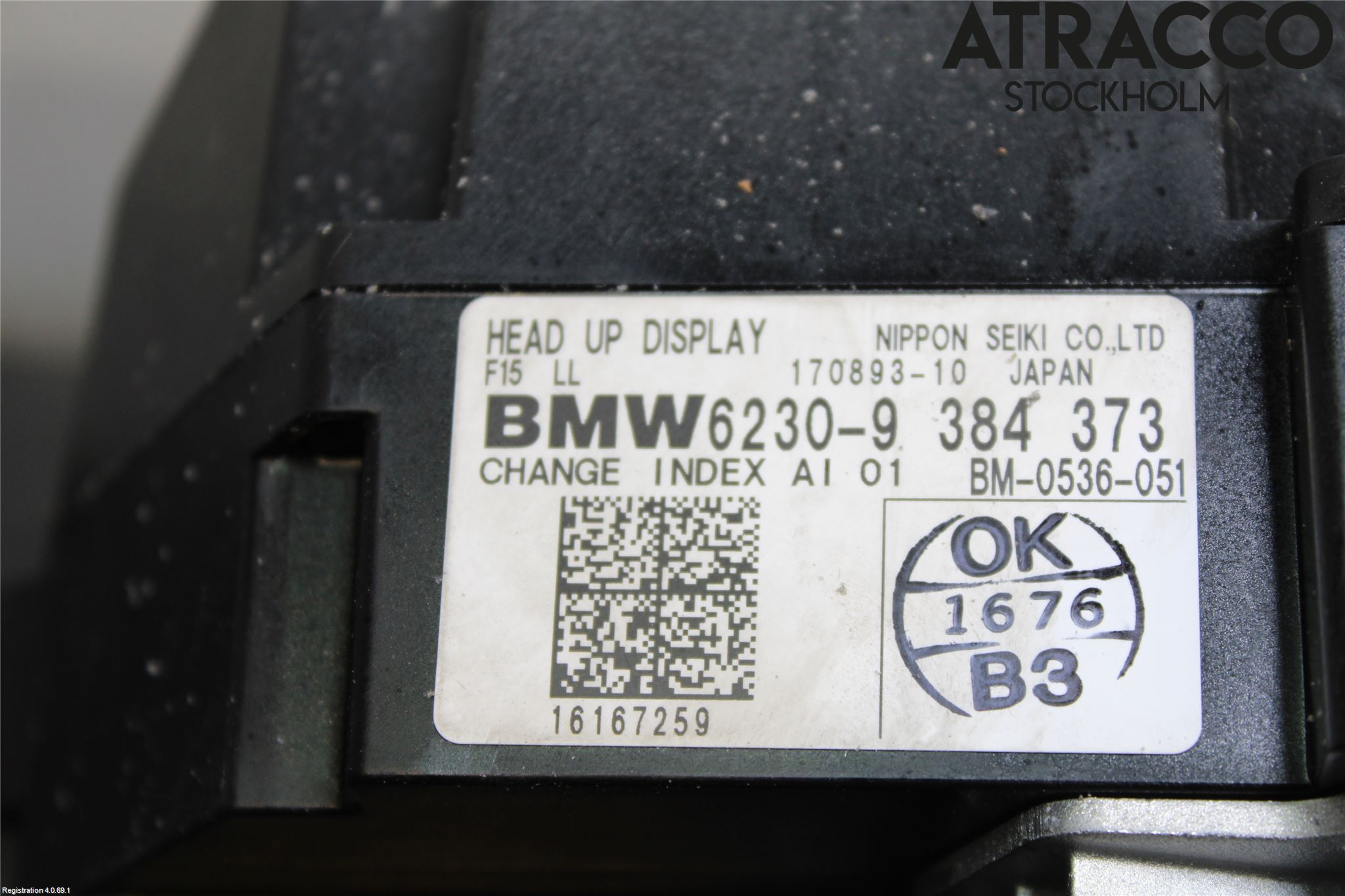 BMW X5 F15 13-18 Instr Skjerm Dvd-Gps-Ac-Tlf