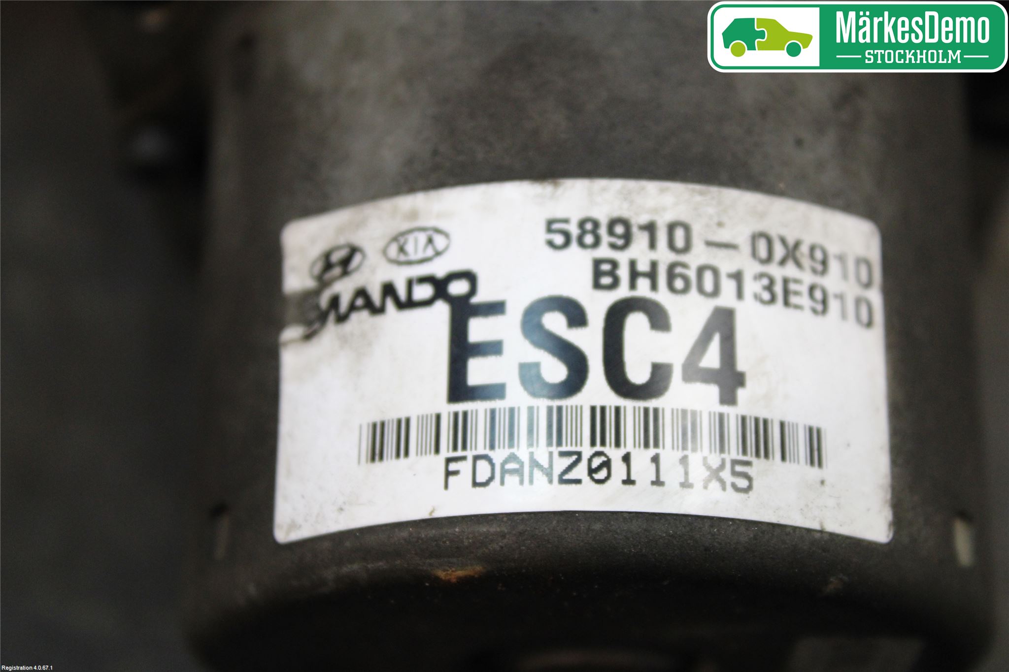 Hyundai i10 PA 08-13 Abs Hydraulikkaggregat