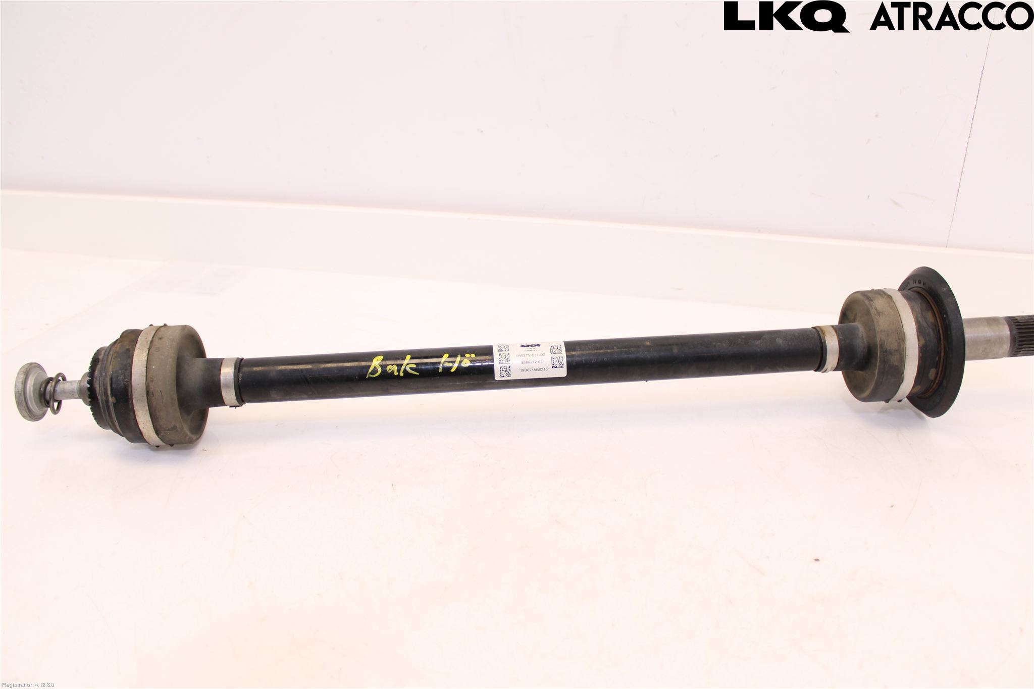 BMW 5 G30/G31/F90 17-23 Drivaksel Bak Kompl Høyre