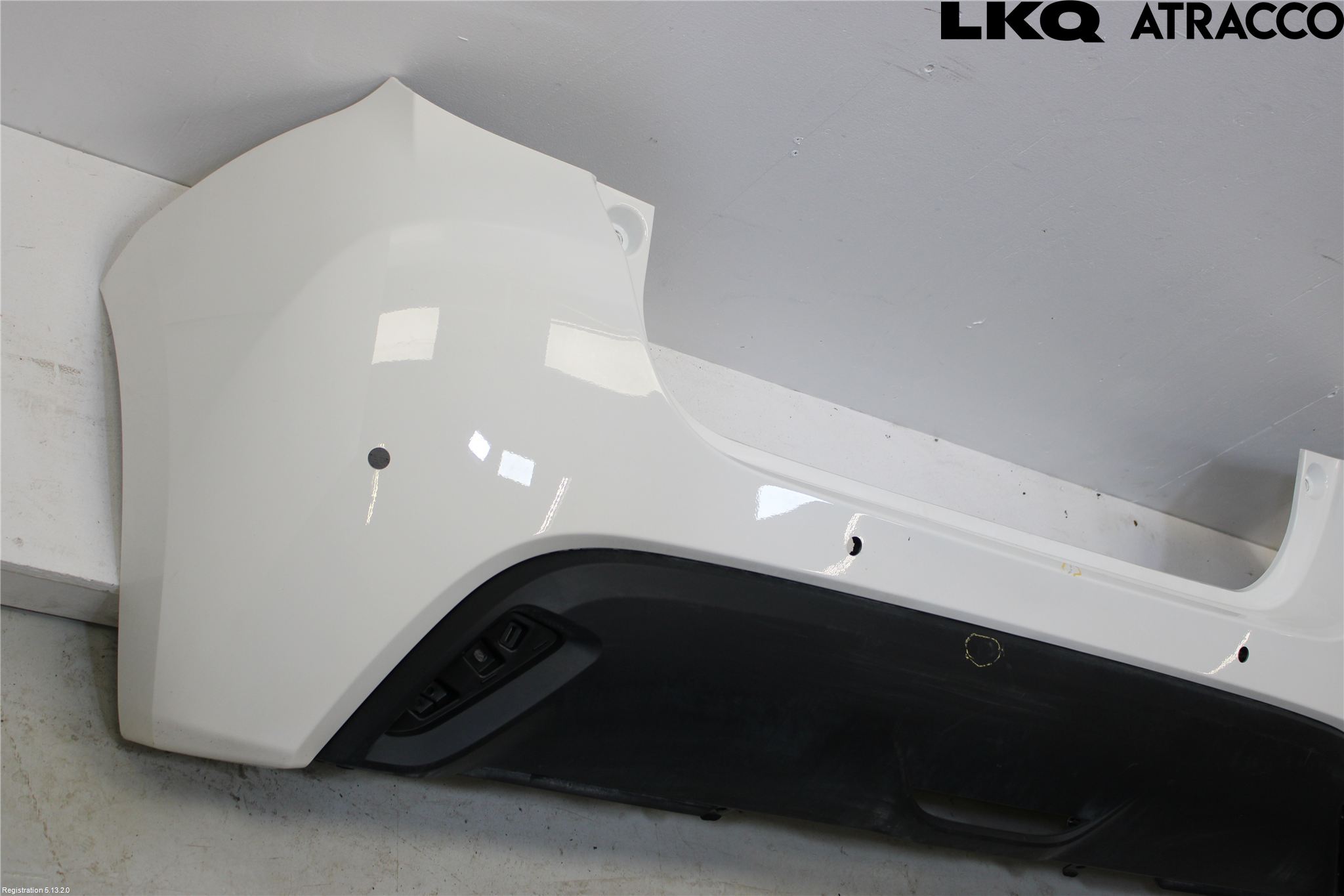 Toyota YARIS XP21 20- Støtfanger Bak Overtrekk