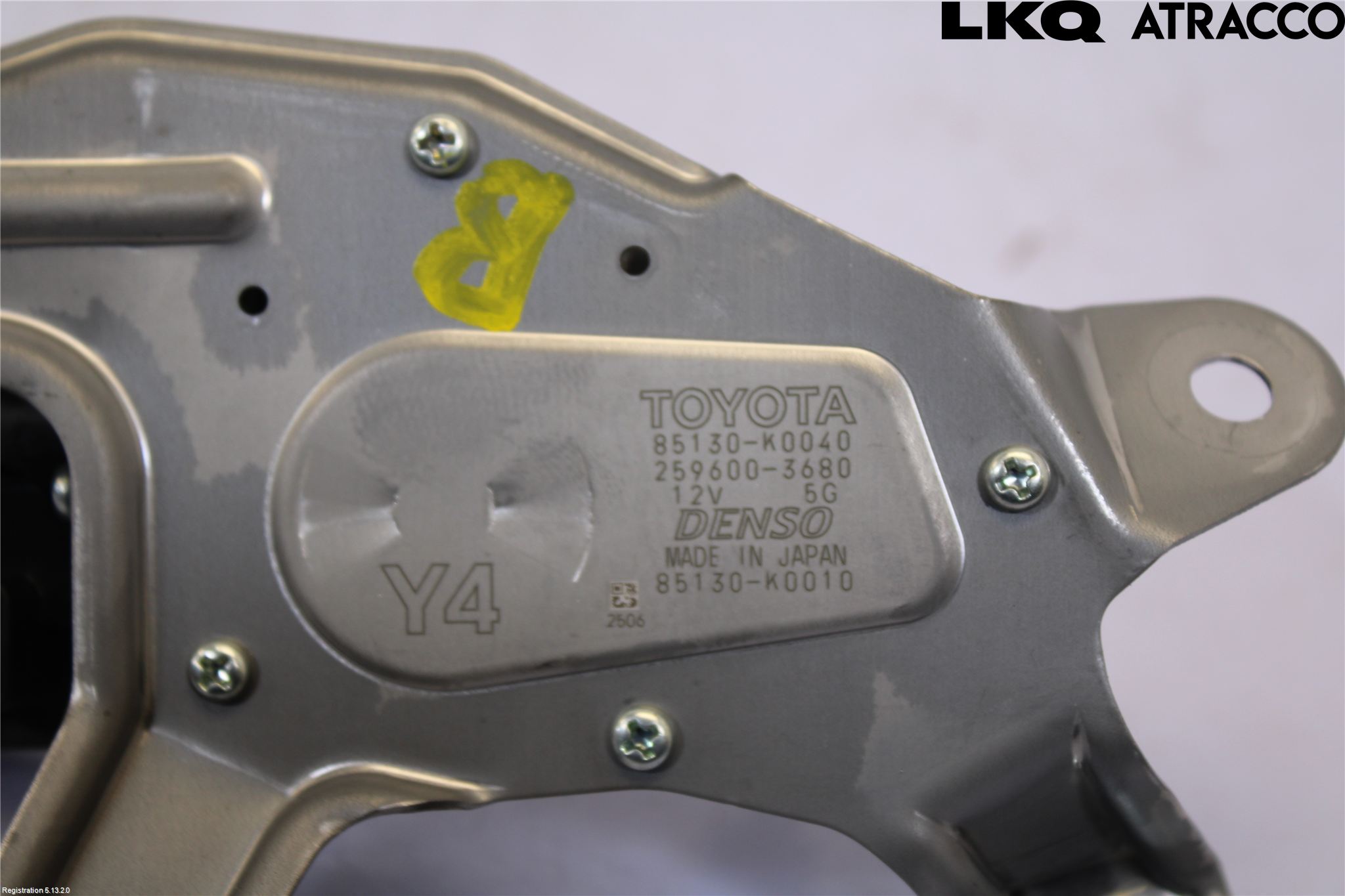 Toyota YARIS XP21 20- Viskermotor Bakluke